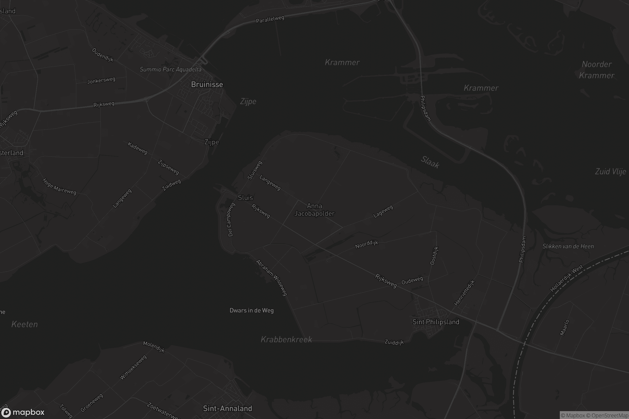 Kaart van Anna Jacobapolder