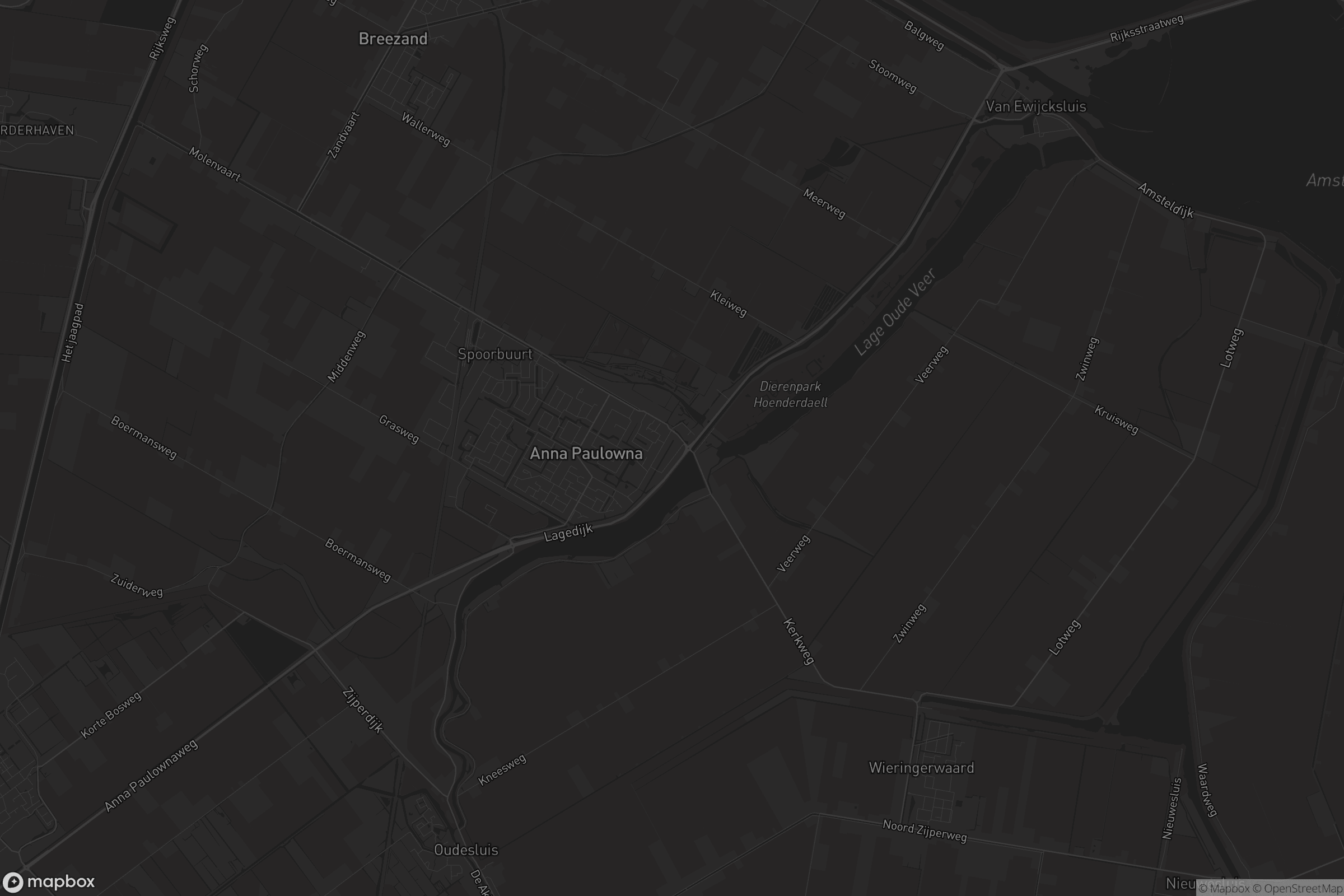 Kaart van Anna Paulowna