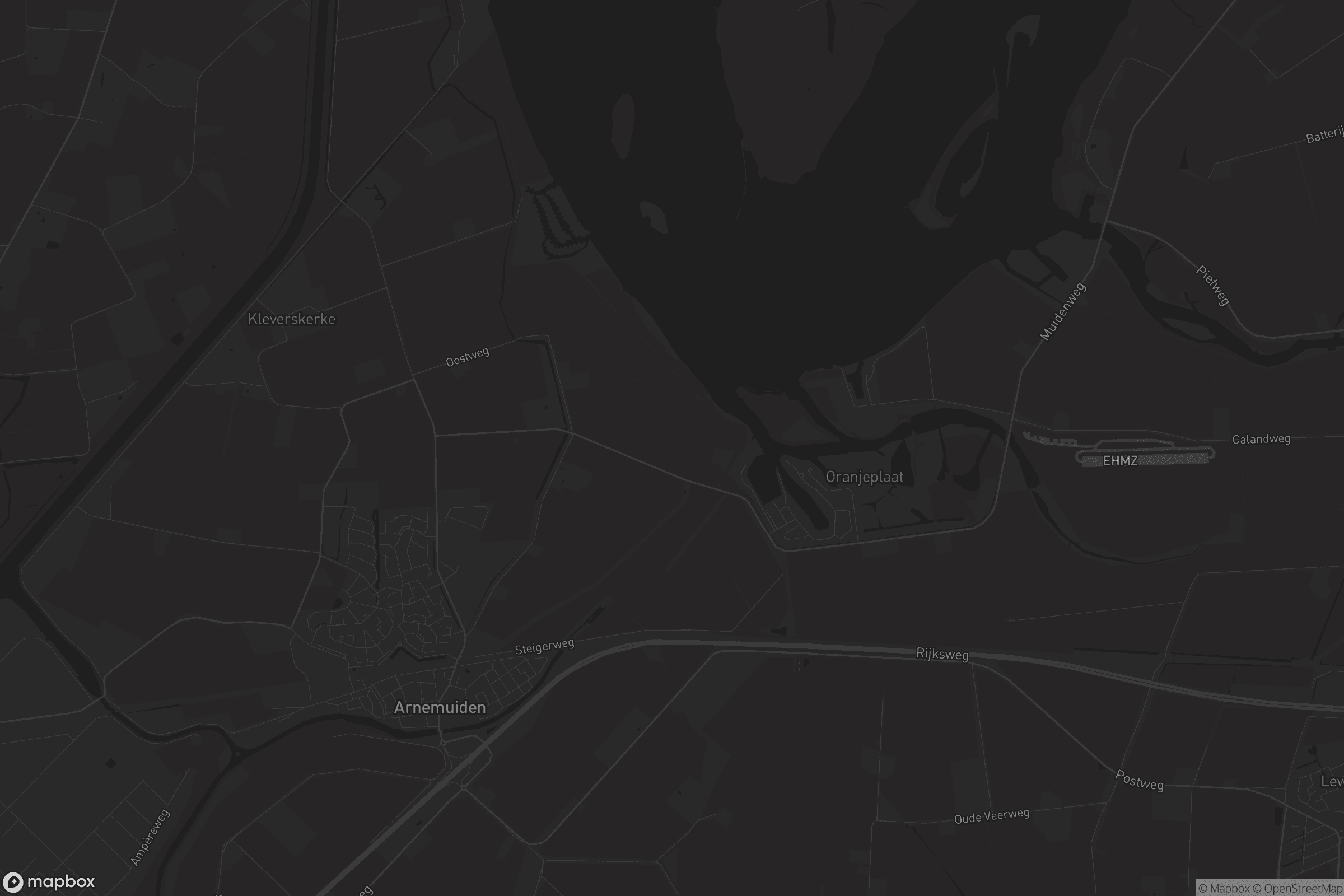 Kaart van Arnemuiden