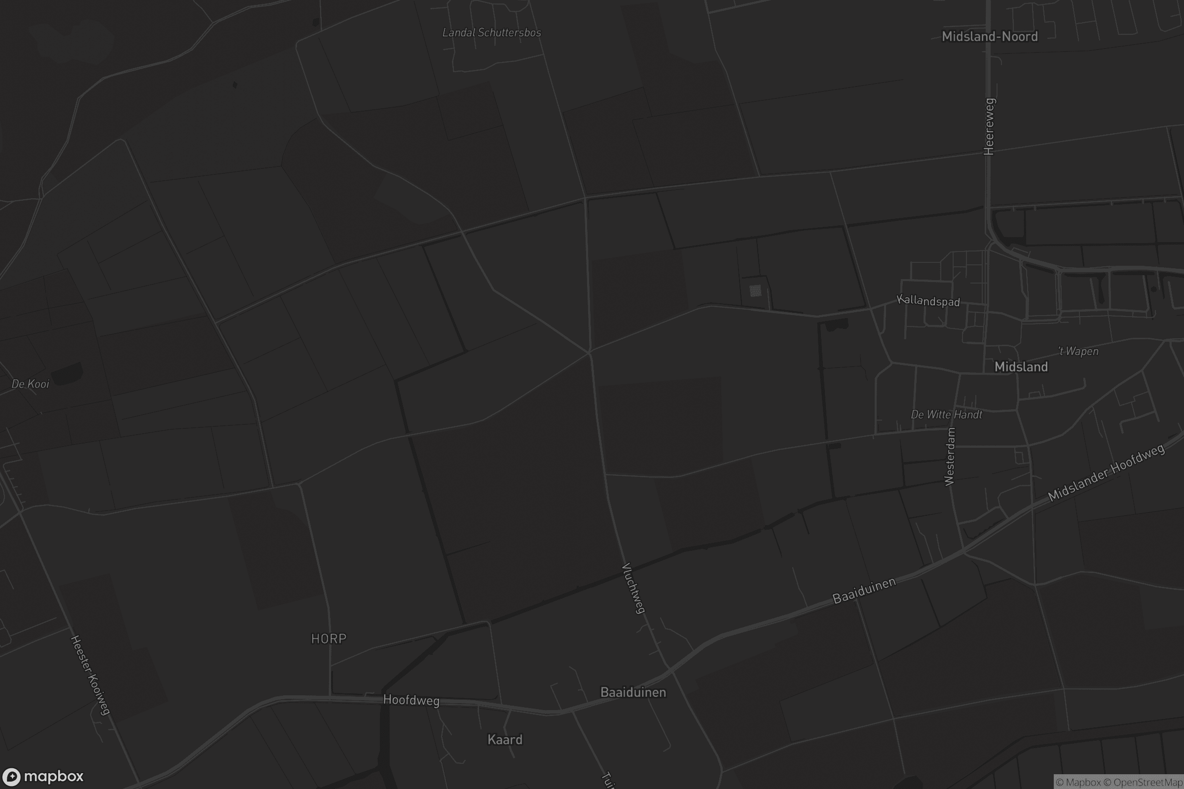 Kaart van Baaiduinen