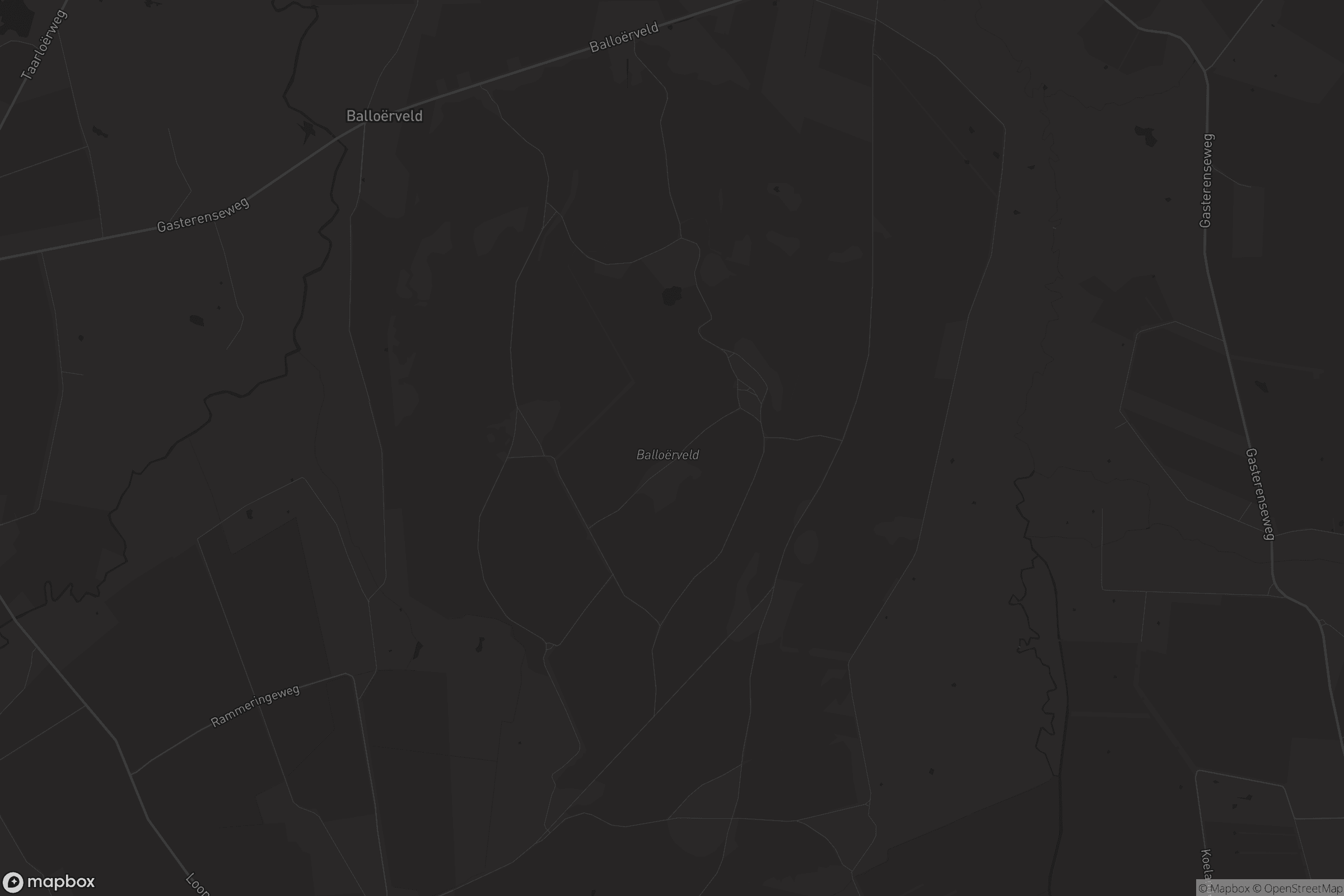 Kaart van Balloërveld