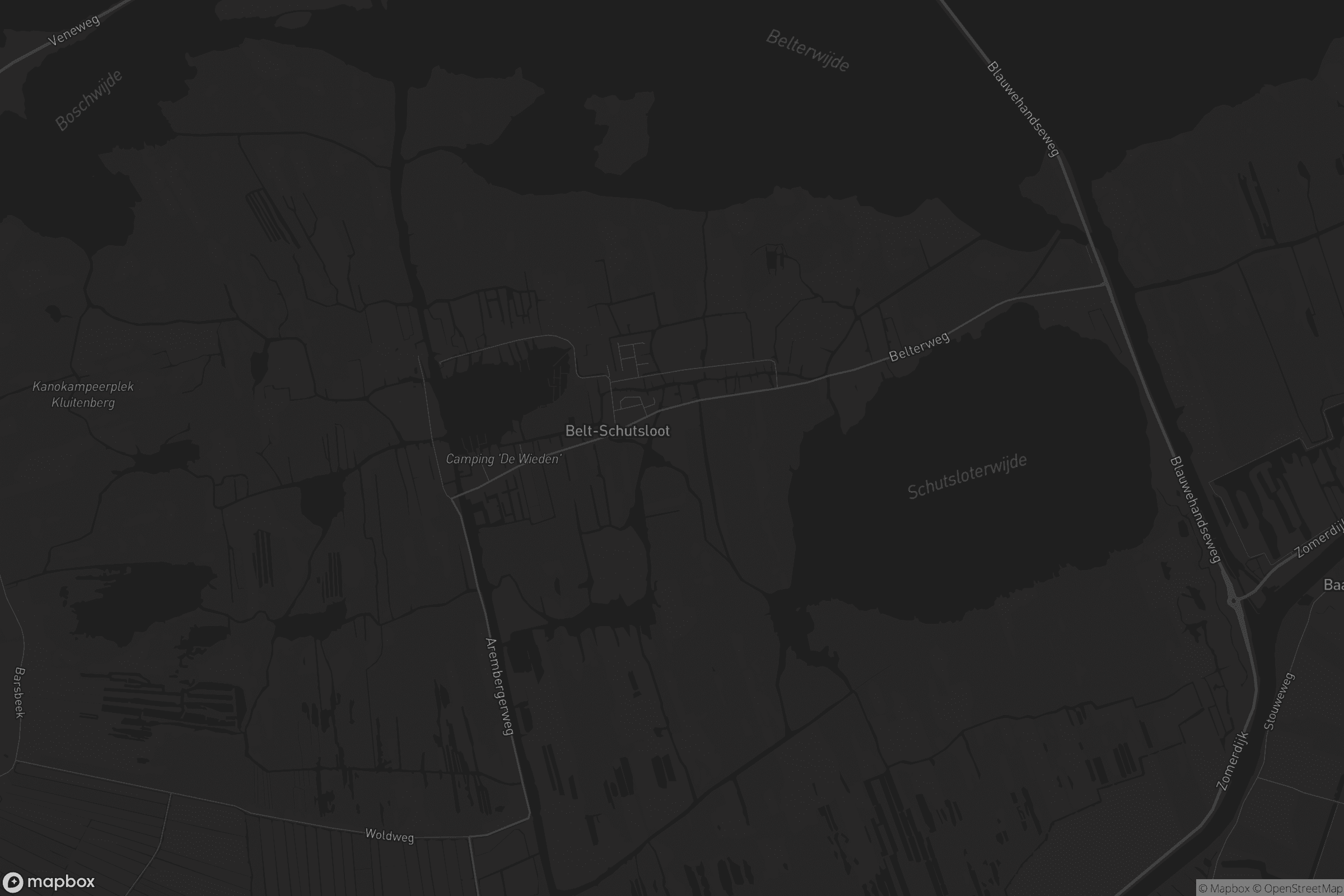 Kaart van Belt-Schutsloot