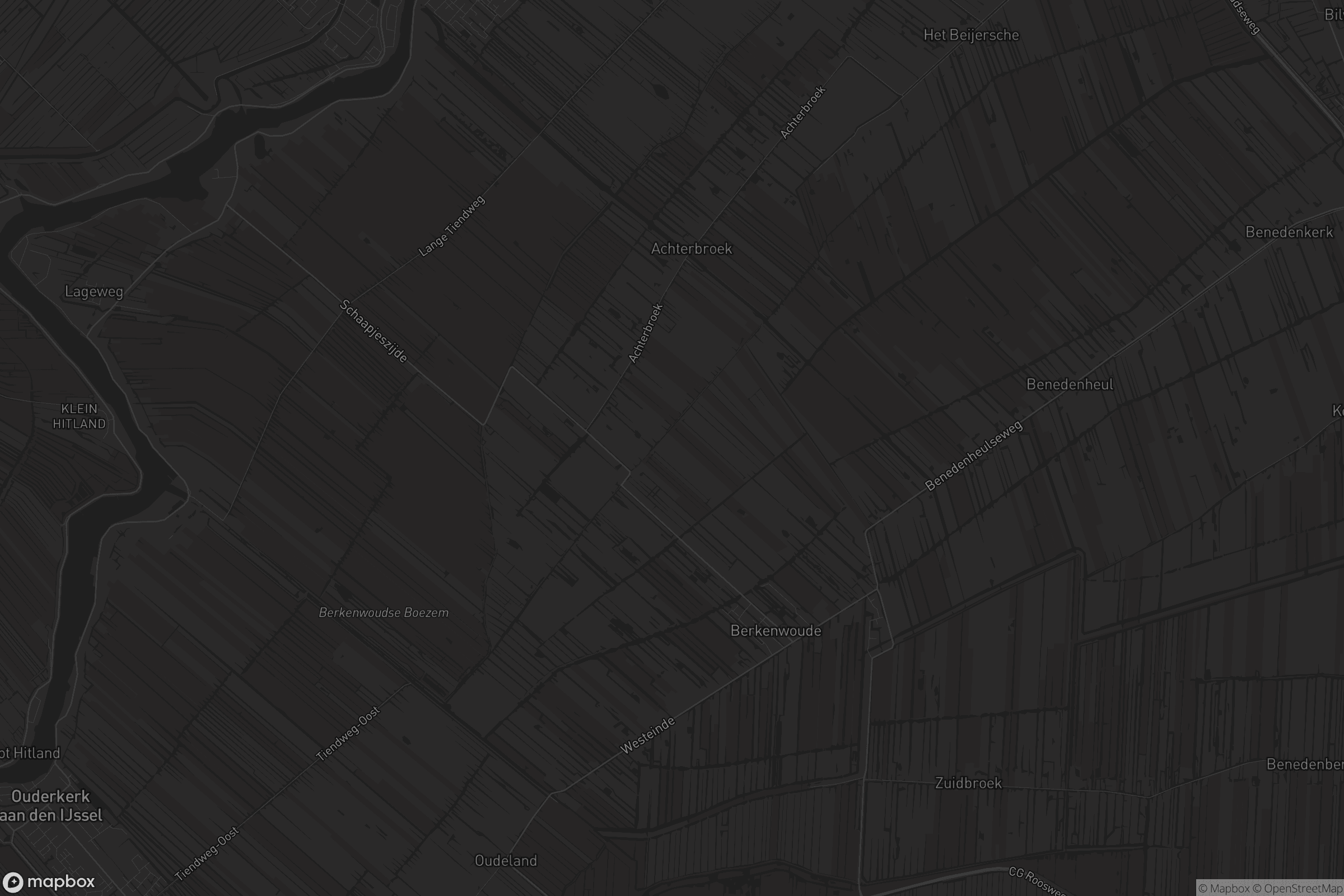 Kaart van Berkenwoude