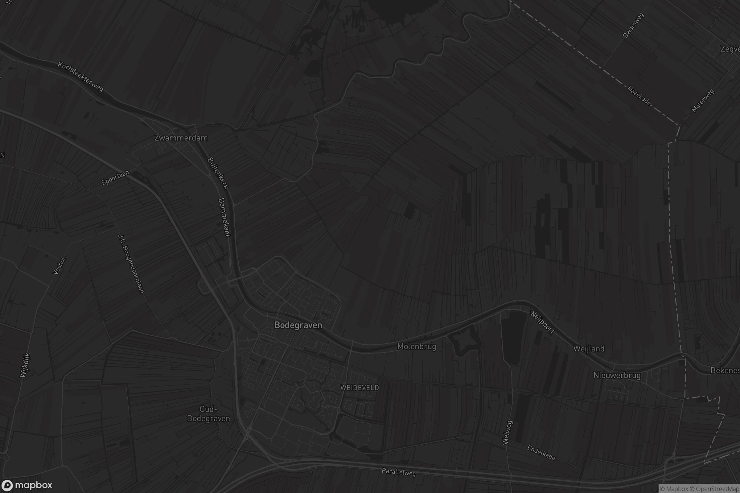 Kaart van Bodegraven