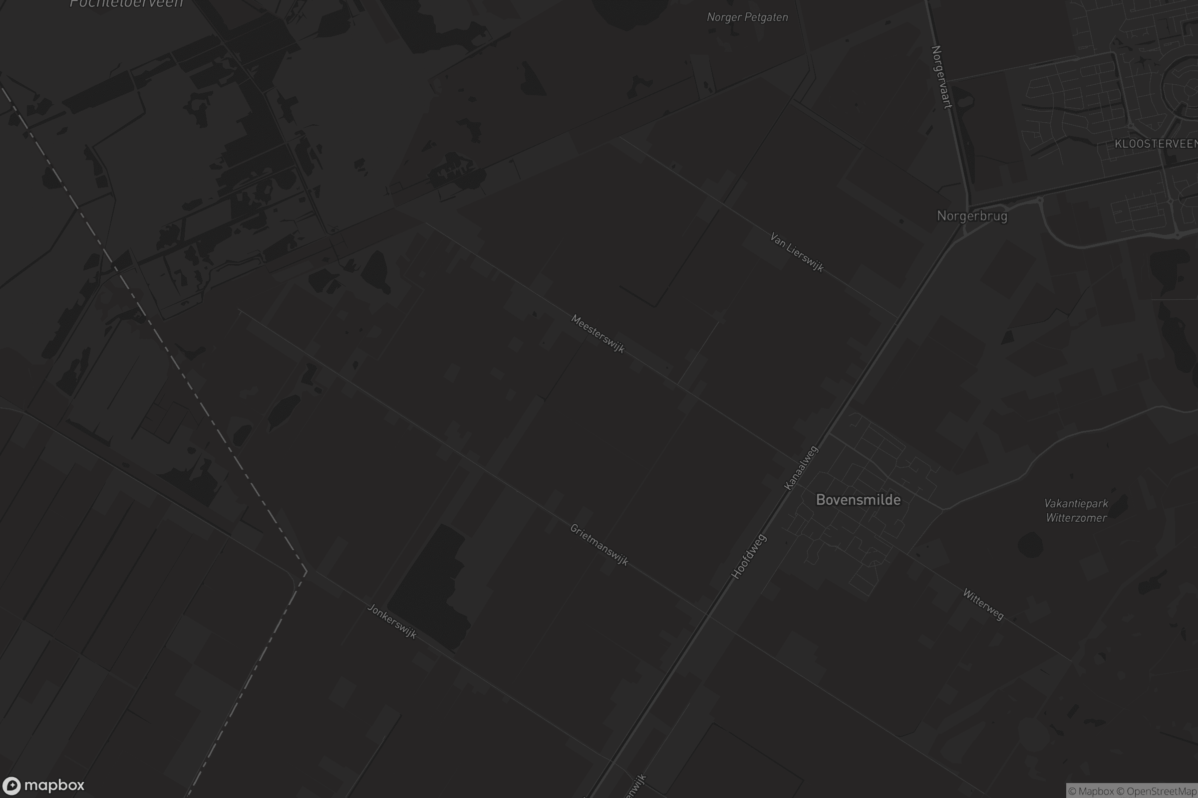 Kaart van Bovensmilde