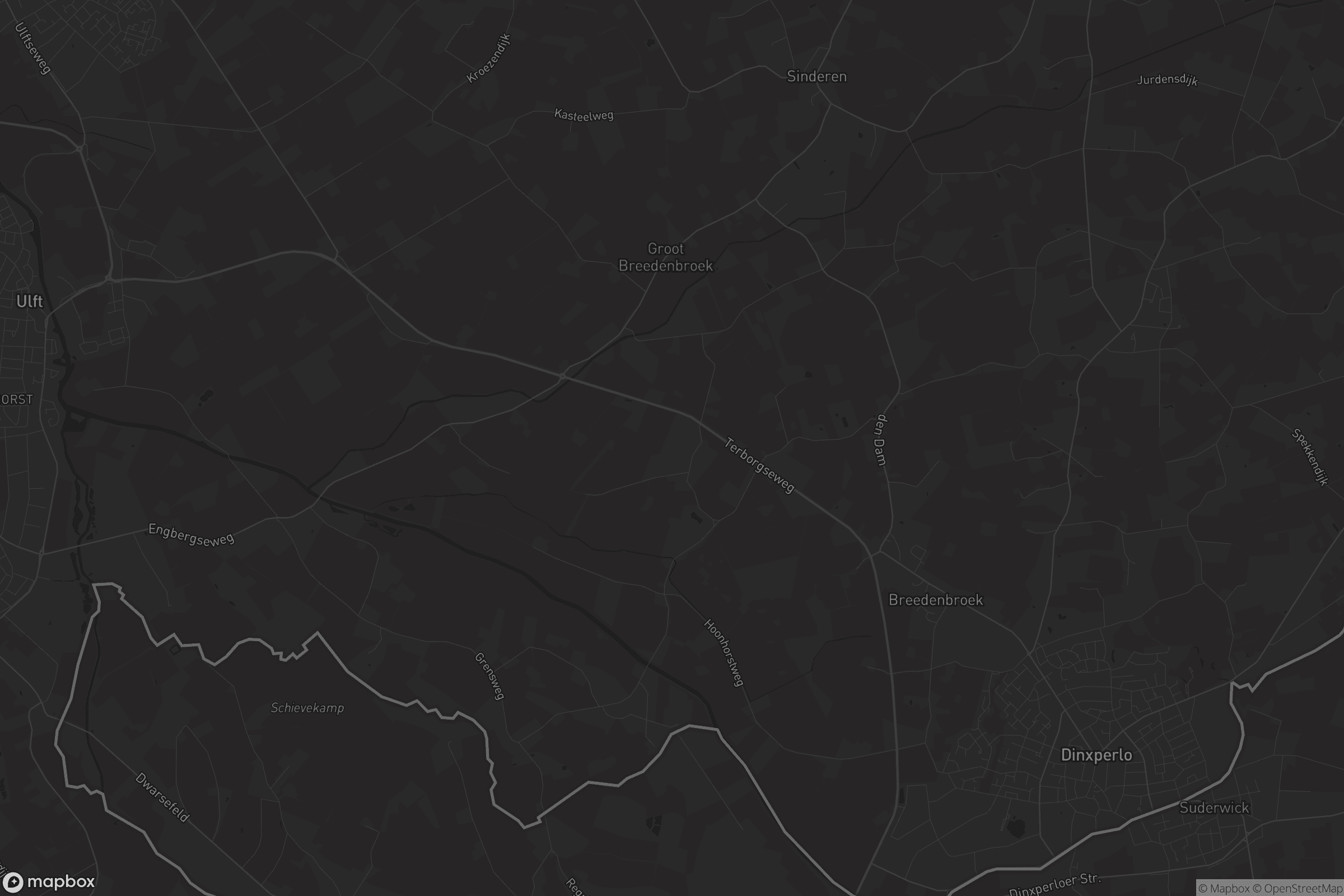 Kaart van Breedenbroek