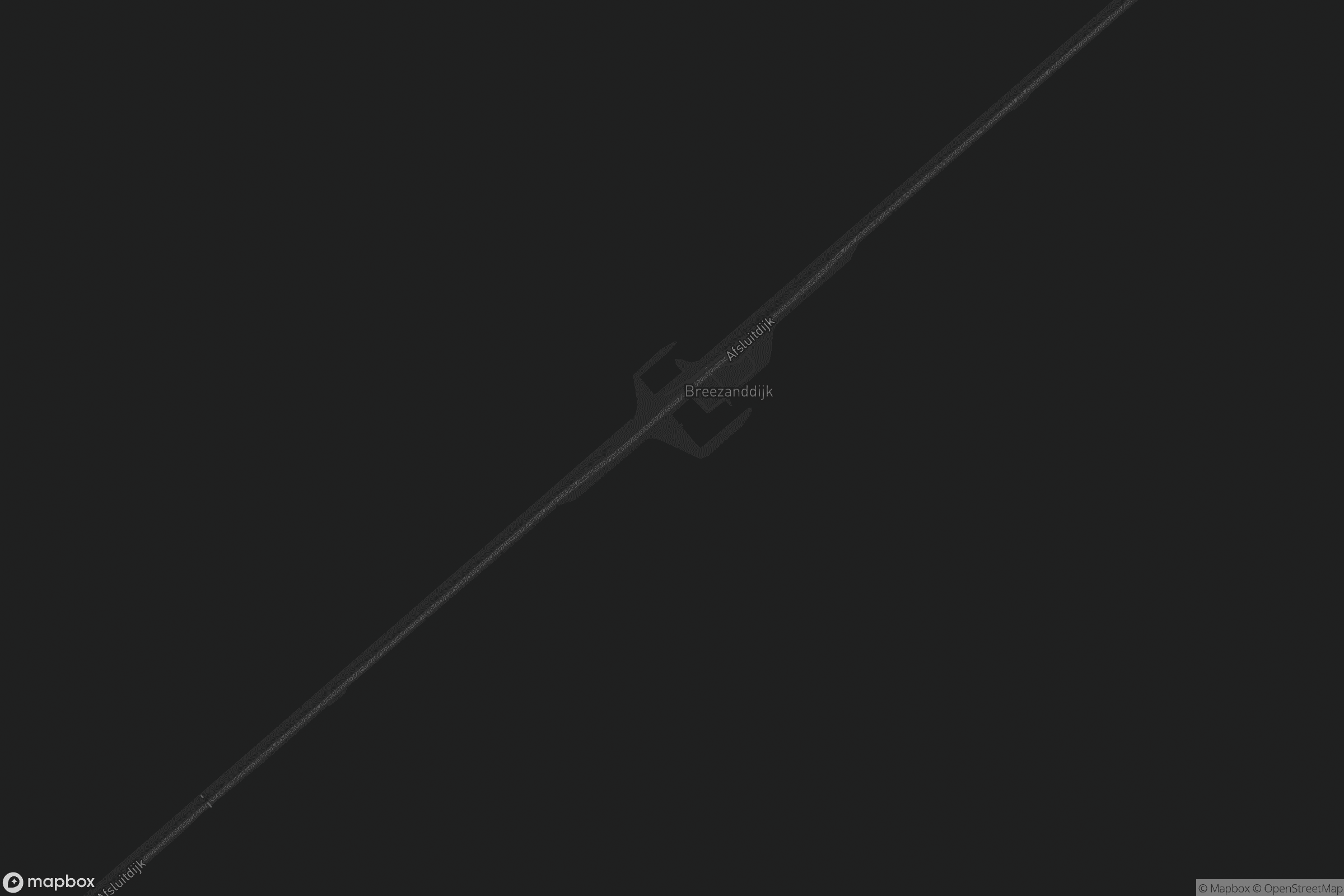 Kaart van Breezanddijk