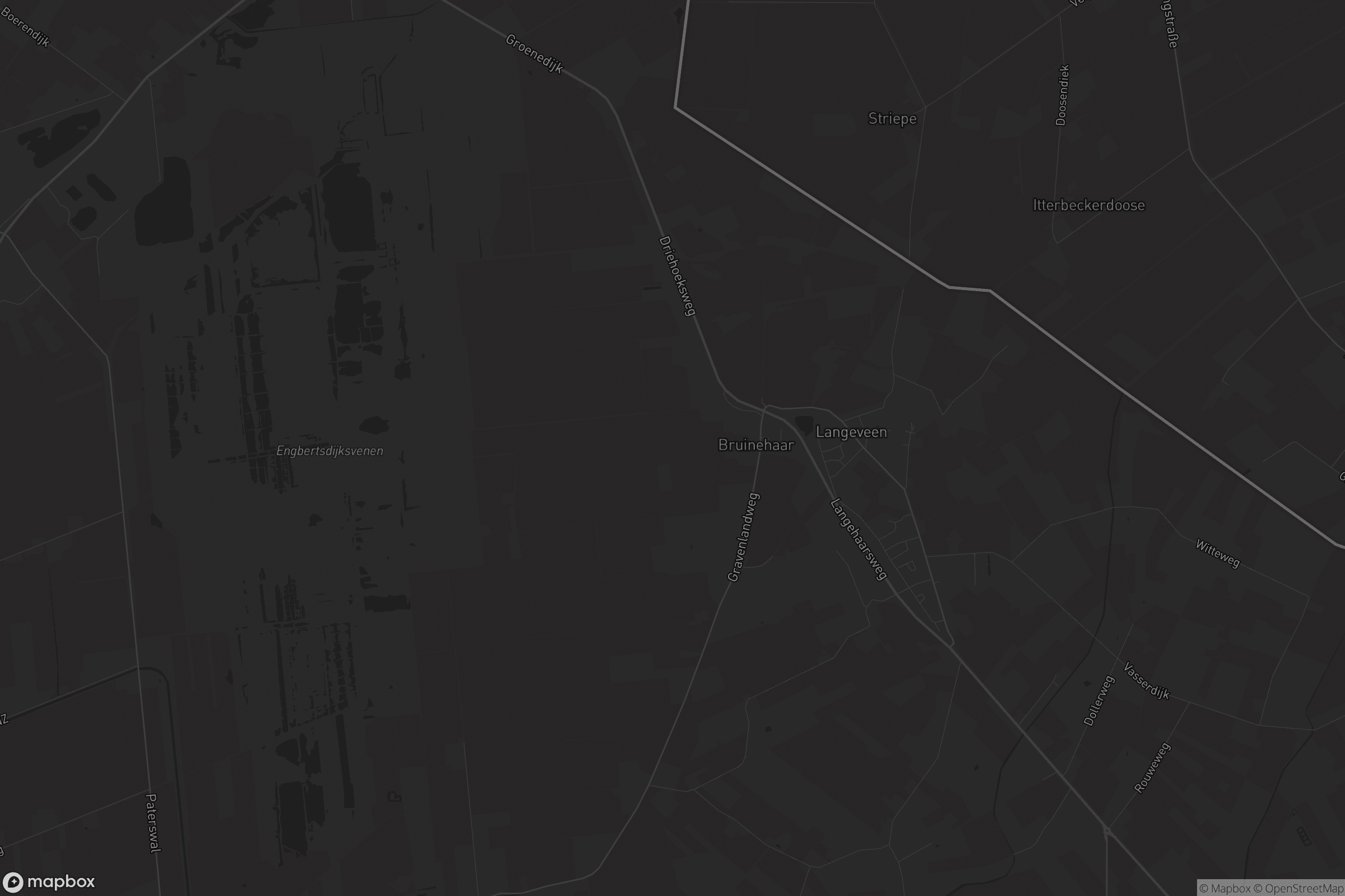 Kaart van Bruinehaar