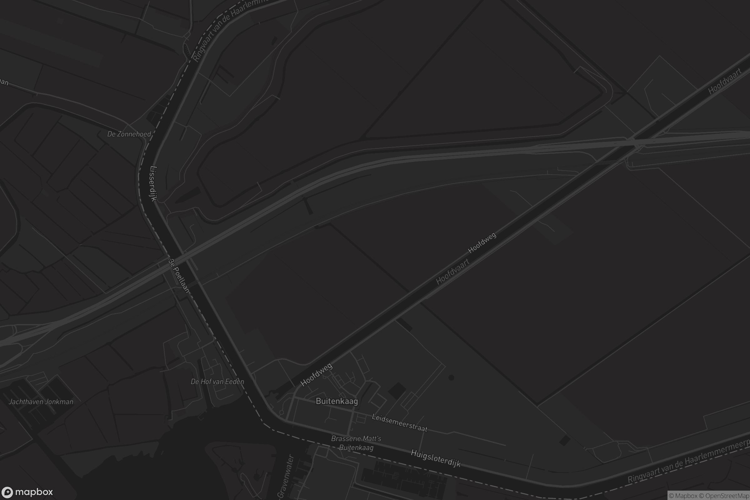 Kaart van Buitenkaag