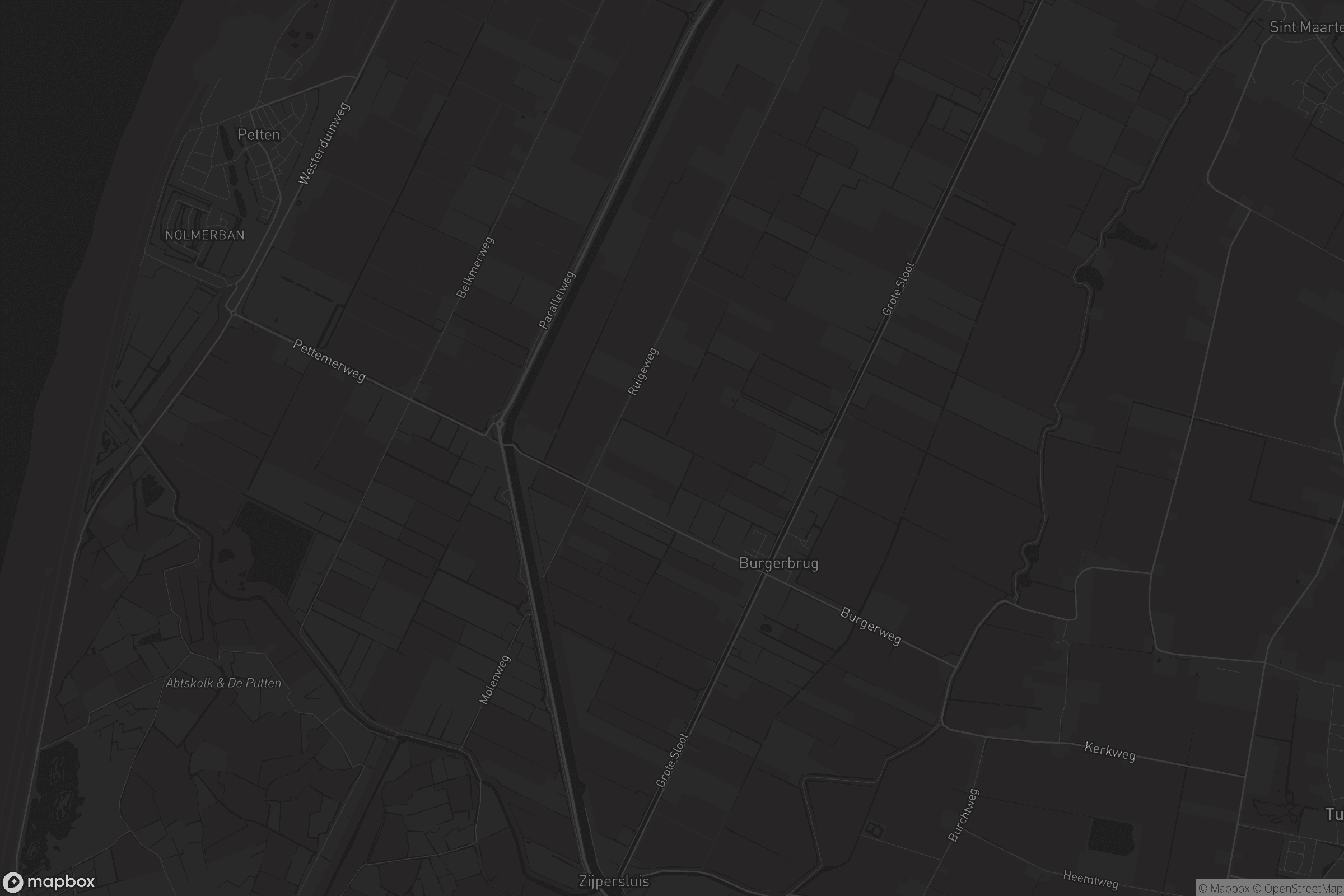 Kaart van Burgerbrug