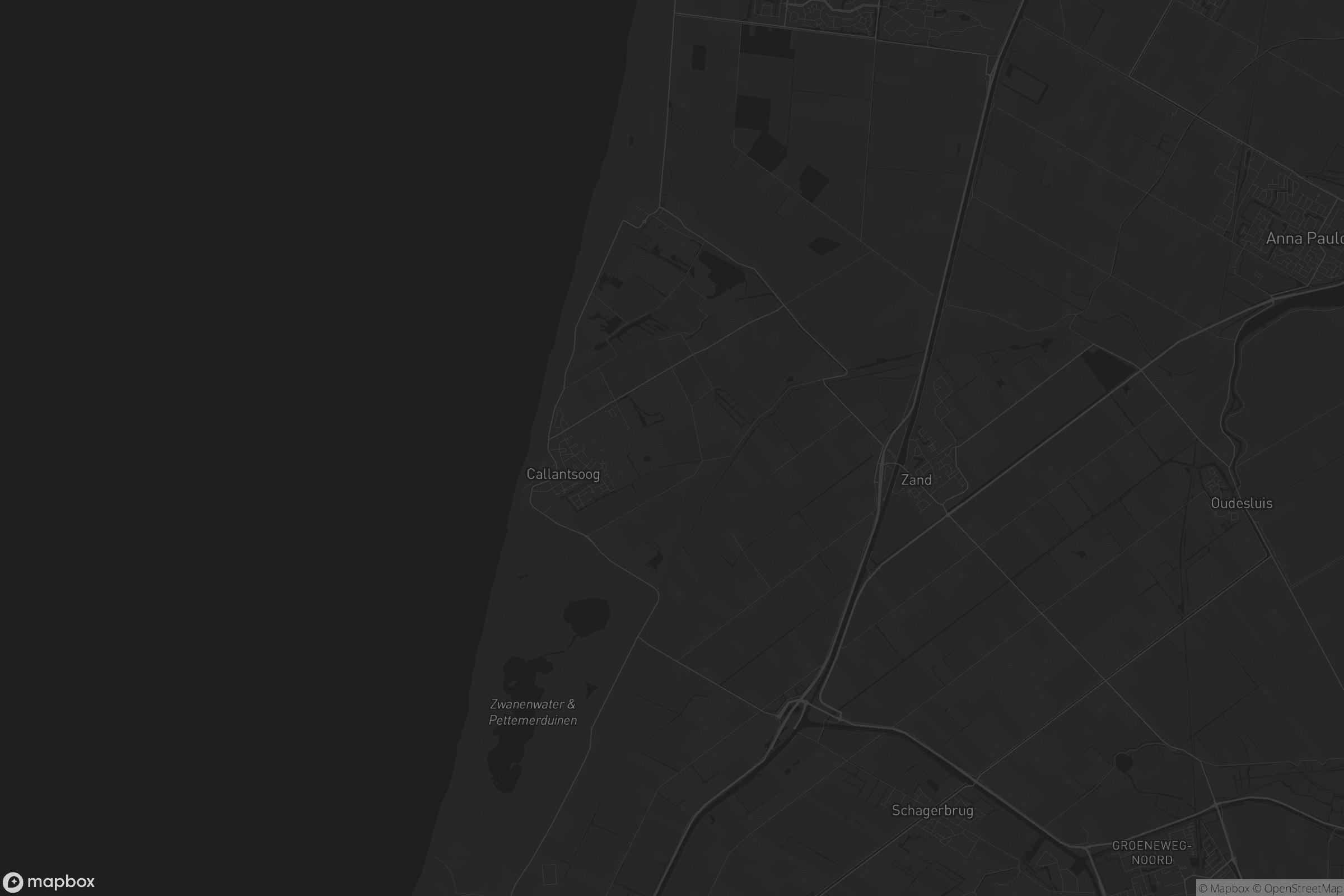 Kaart van Callantsoog