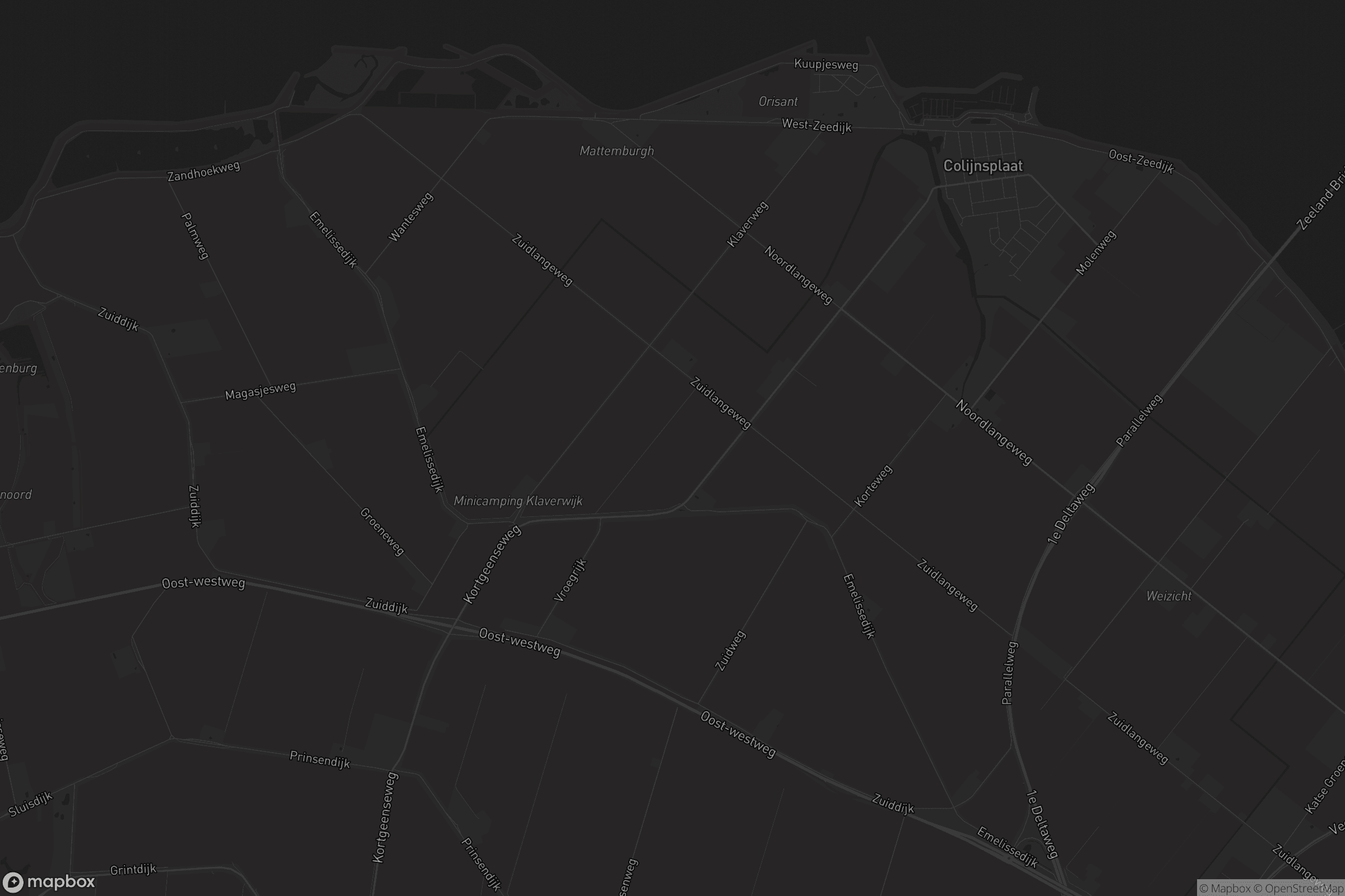 Kaart van Colijnsplaat