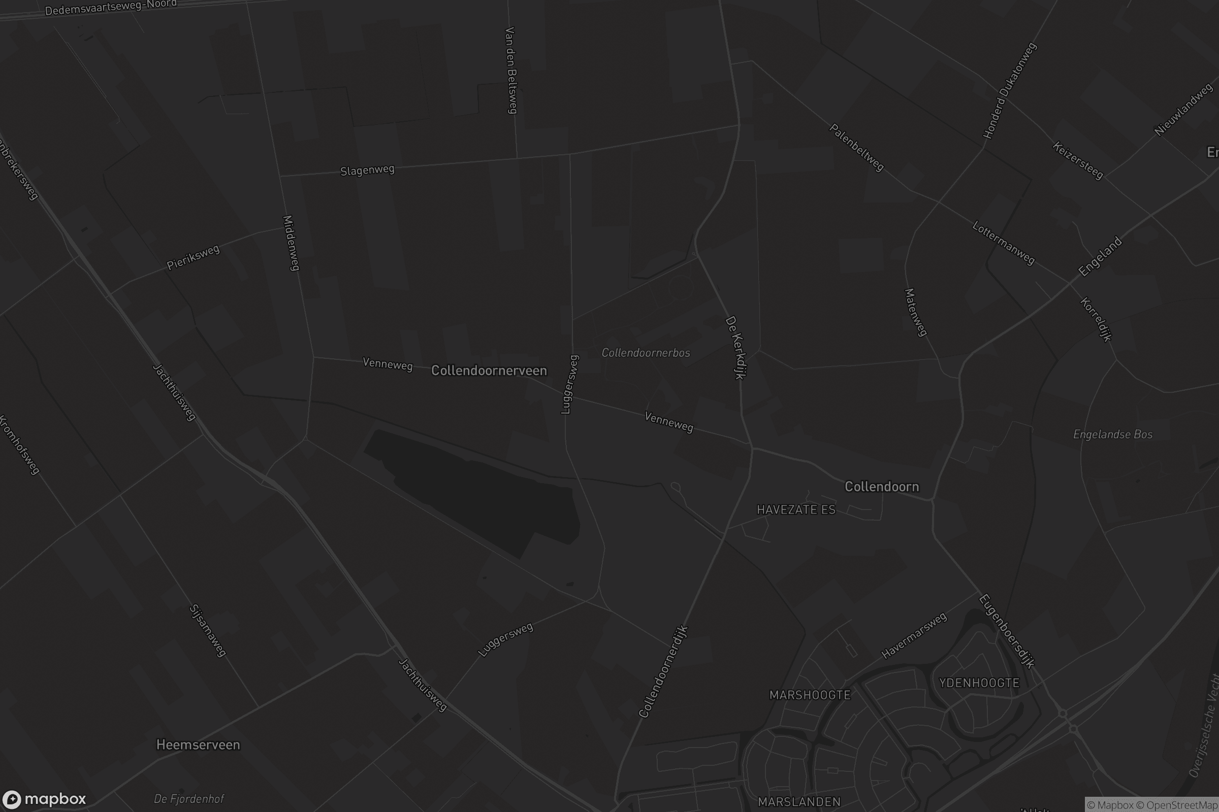 Kaart van Collendoorn