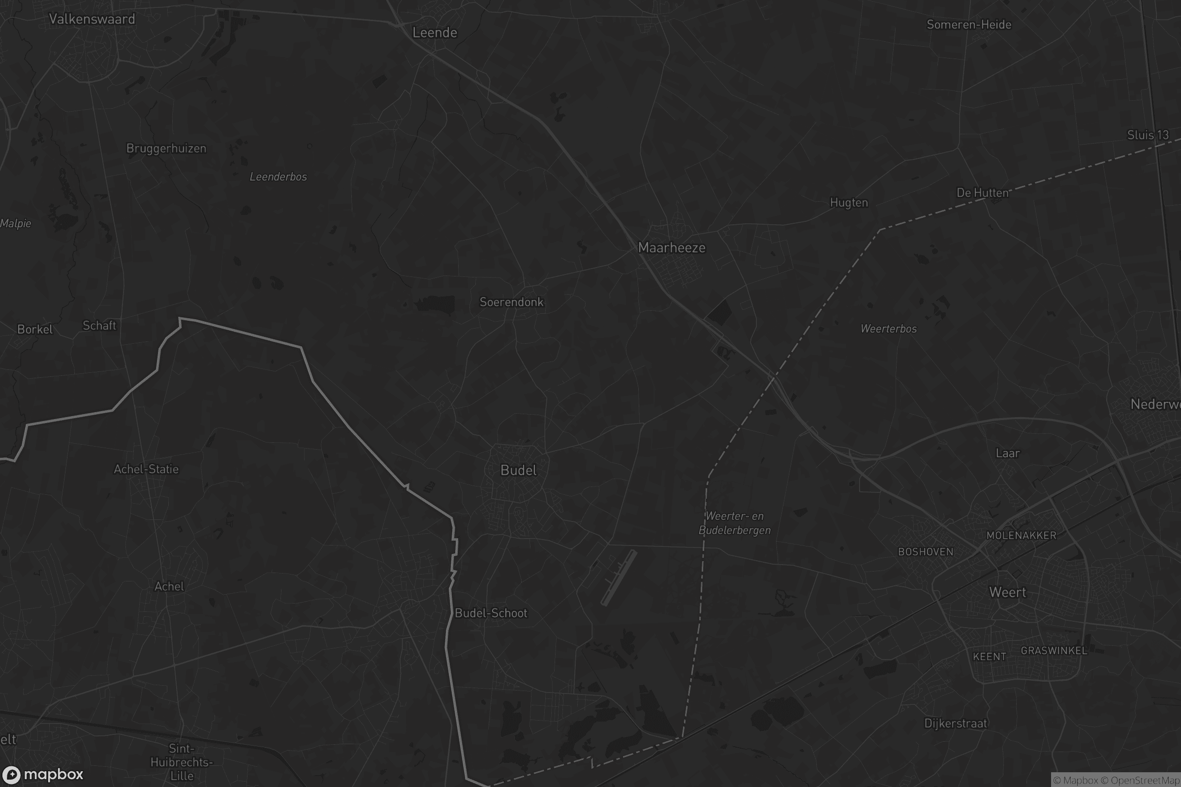 Kaart van Cranendonck