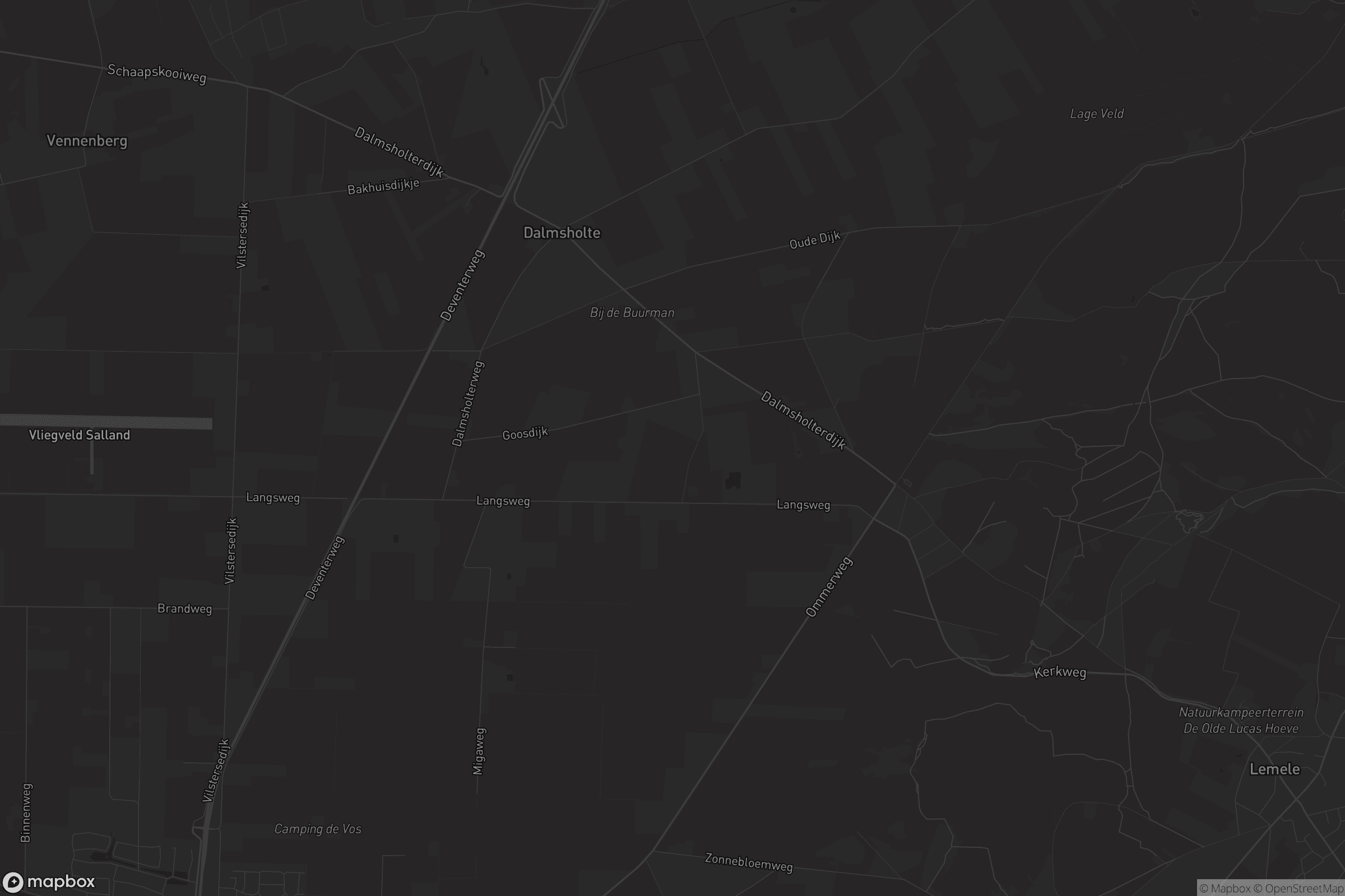 Kaart van Dalmsholte