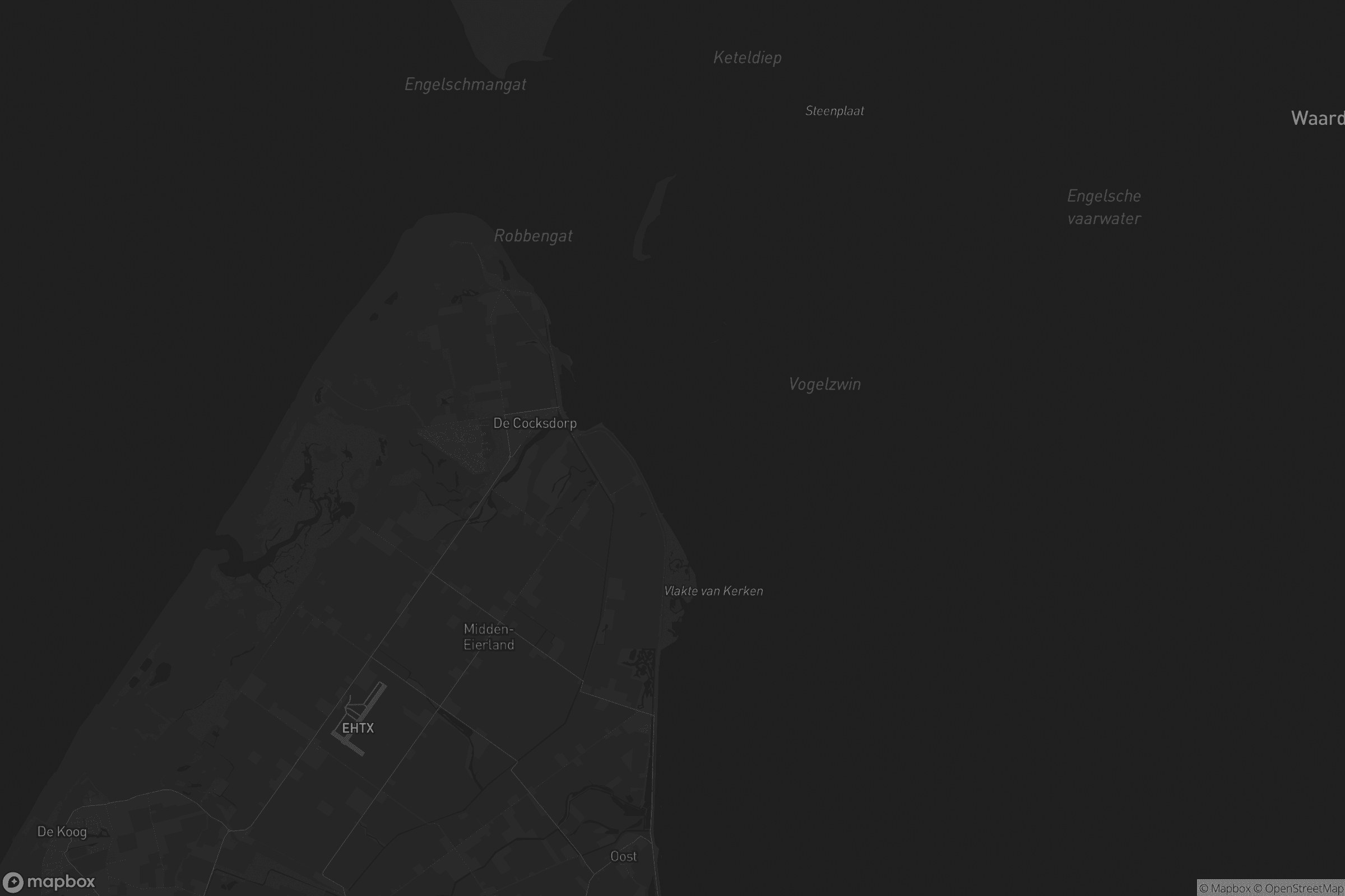 Kaart van De Cocksdorp