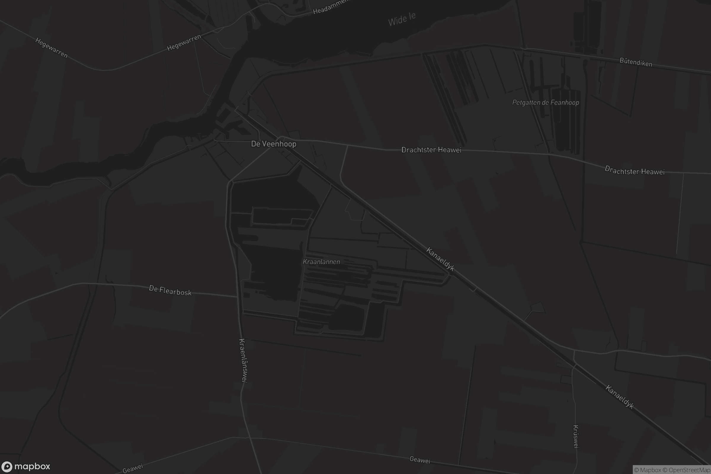 Kaart van De Veenhoop