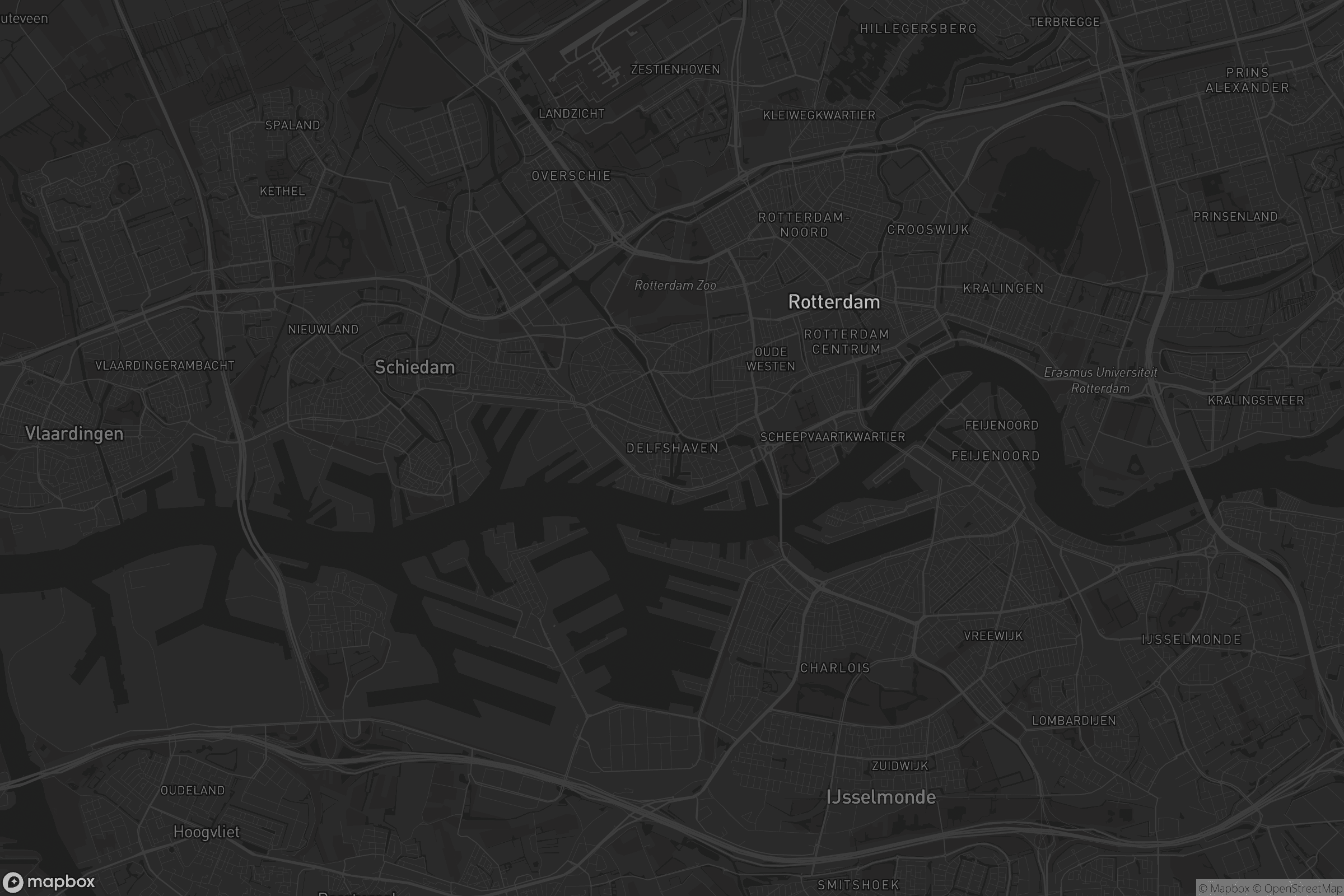 Kaart van Delfshaven