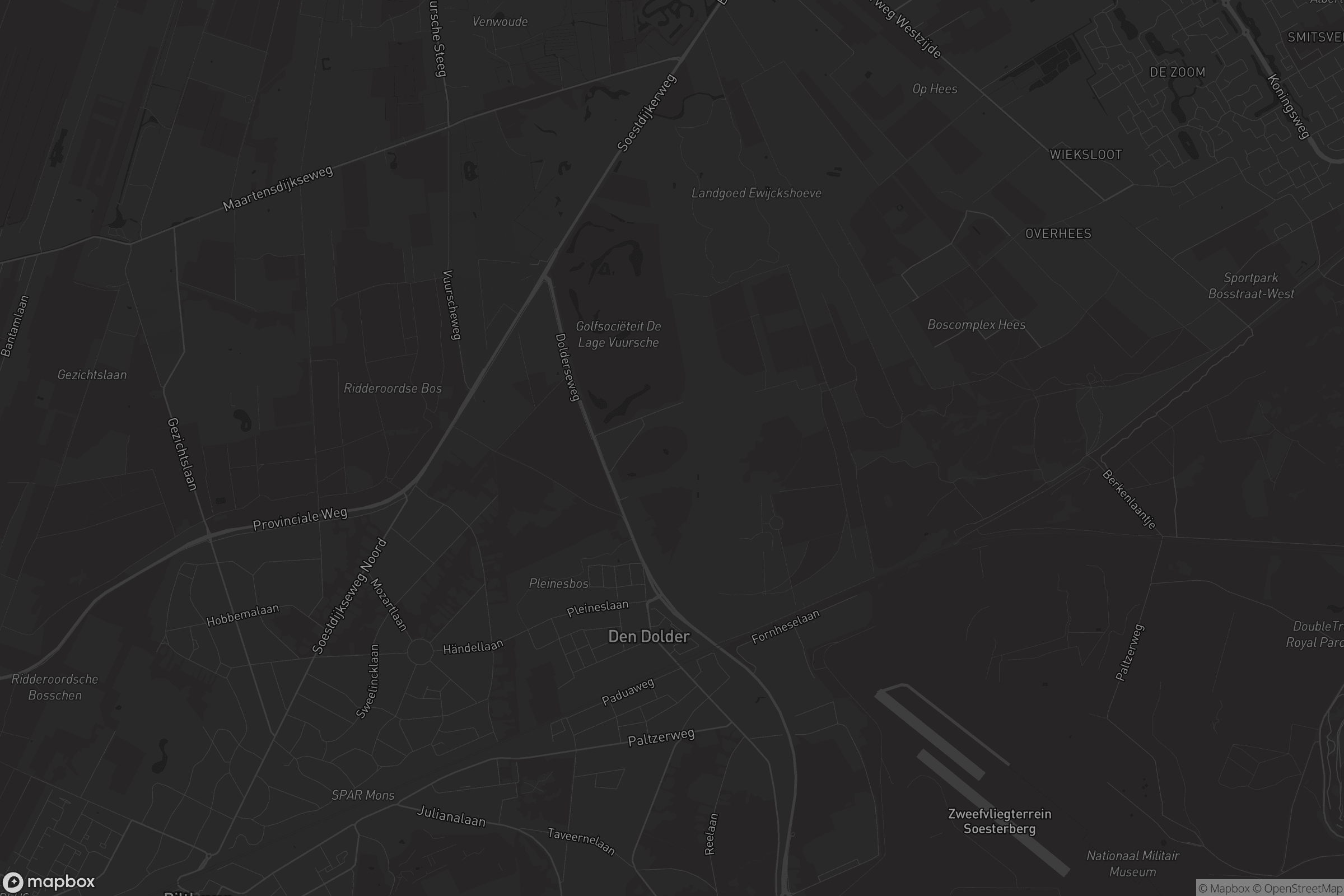 Kaart van Den Dolder