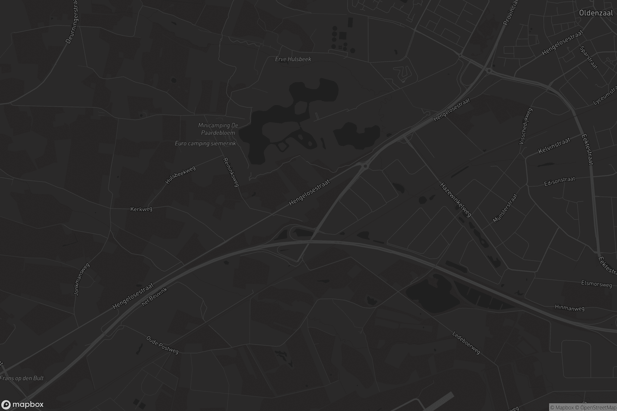 Kaart van Deurningen