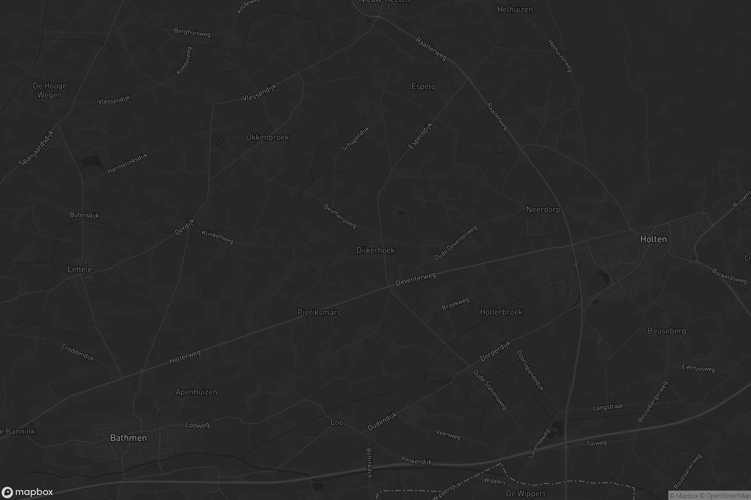 Kaart van Dijkerhoek