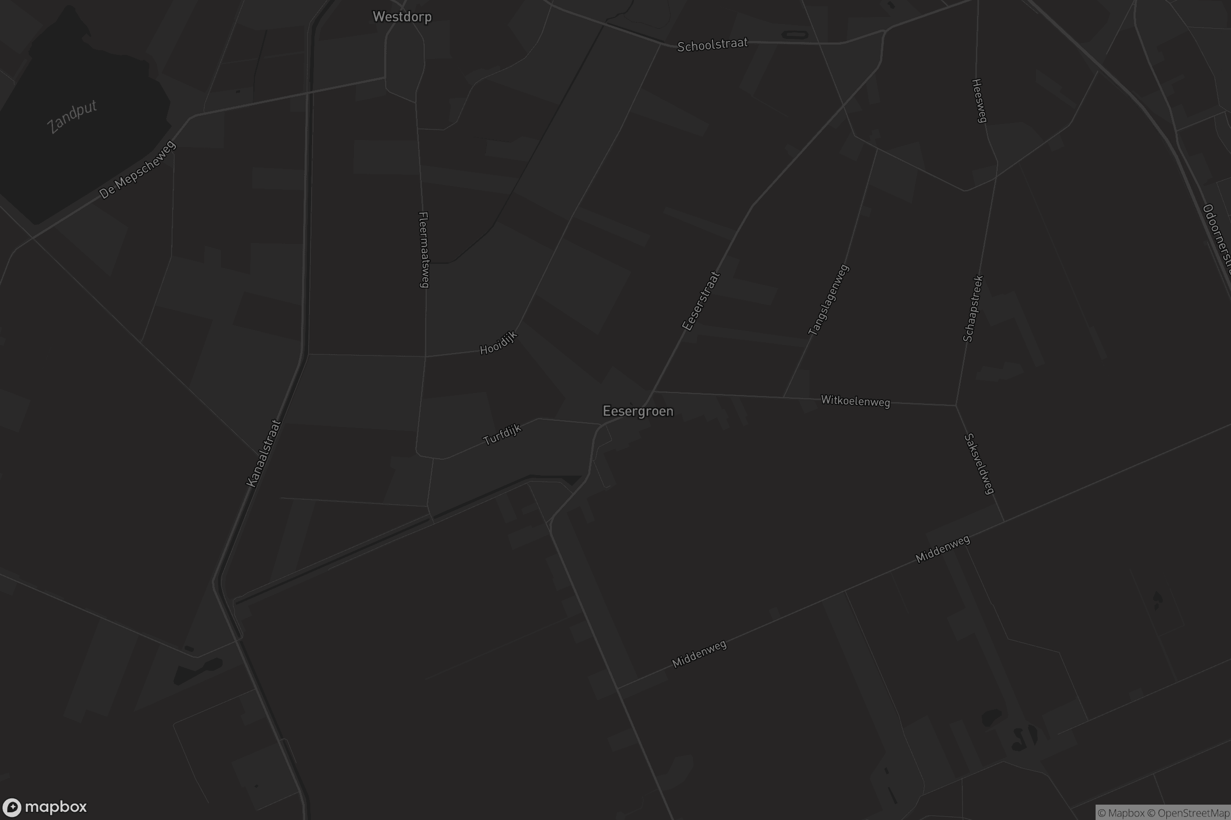 Kaart van Eesergroen