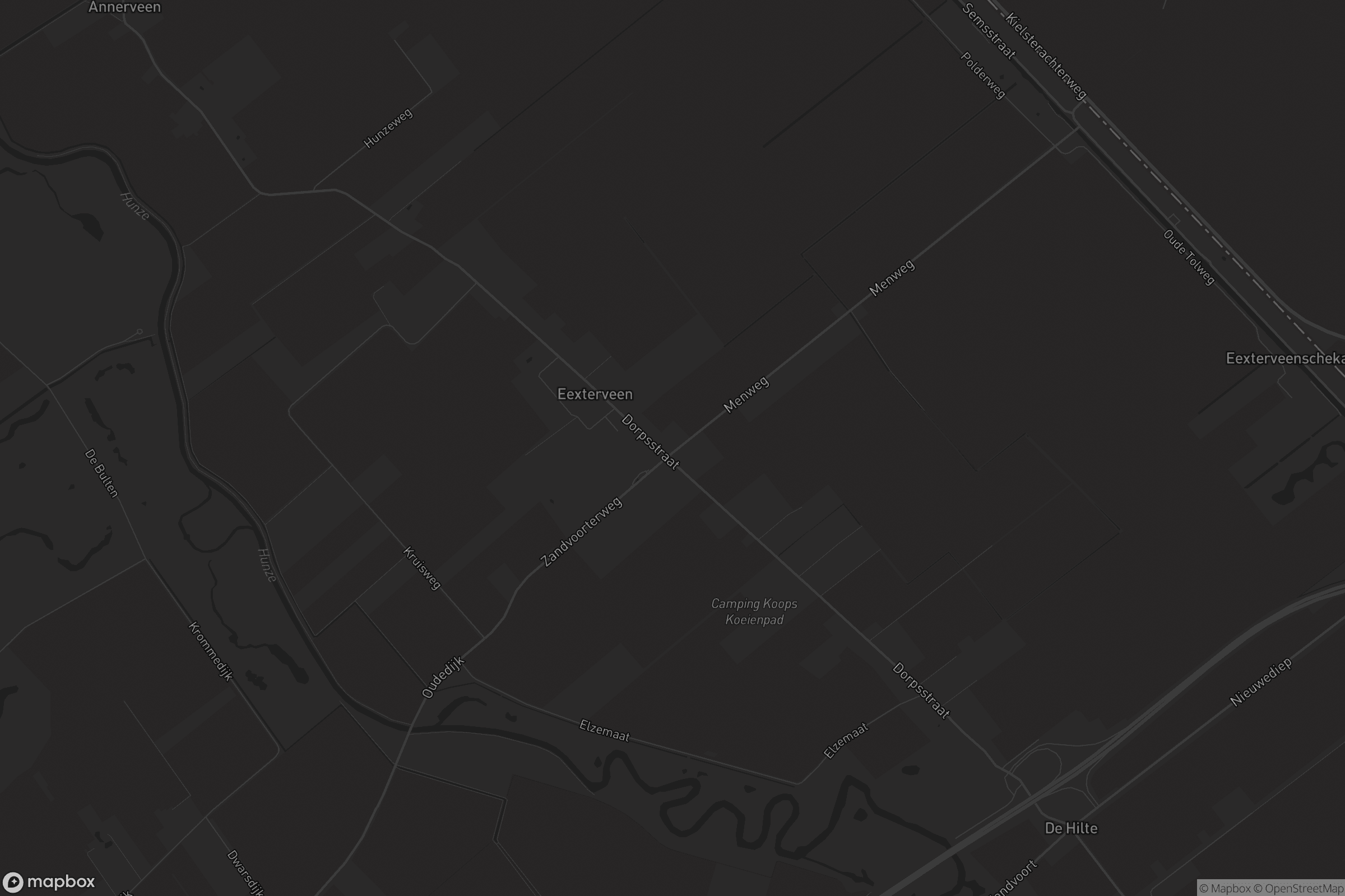 Kaart van Eexterveen