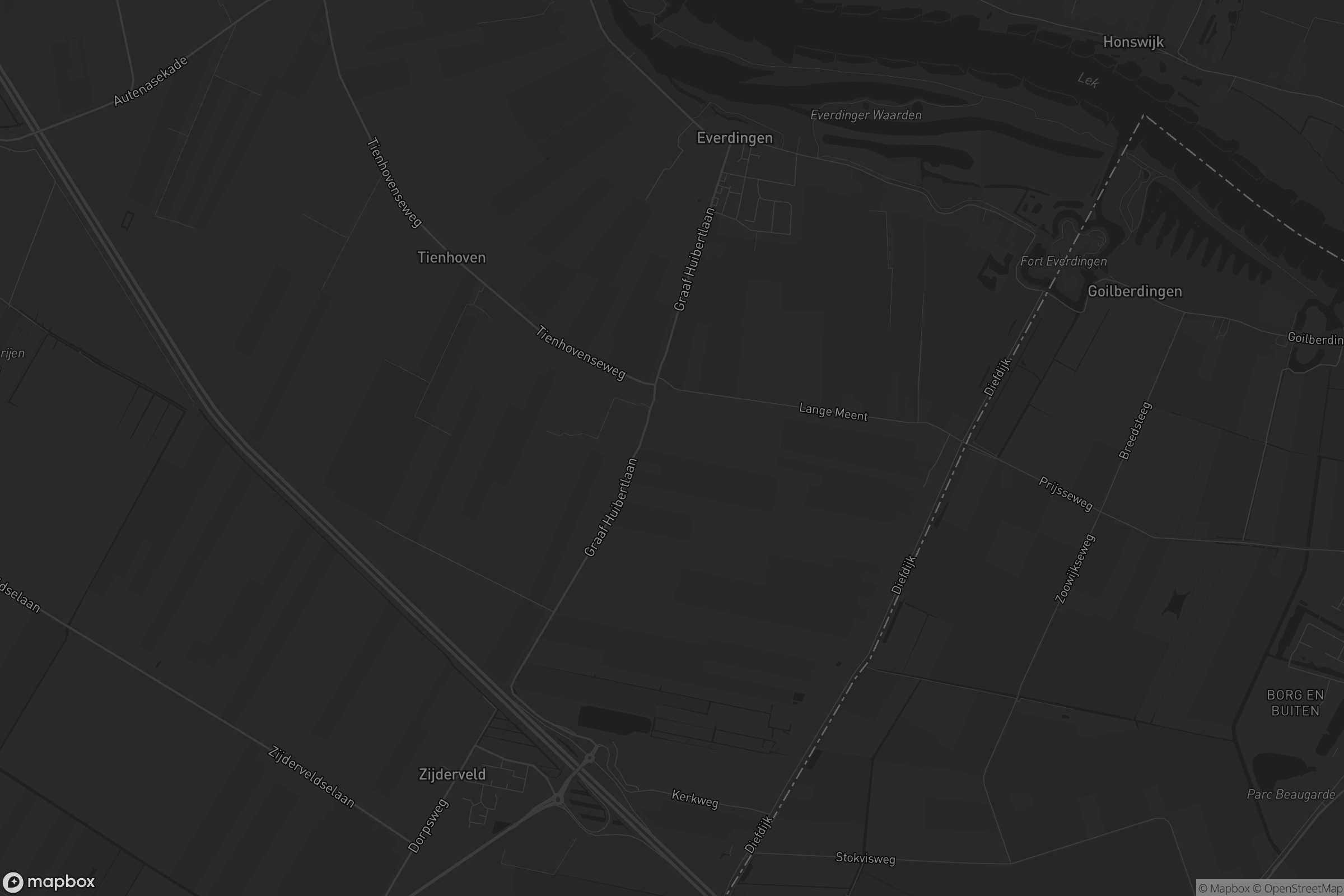 Kaart van Everdingen