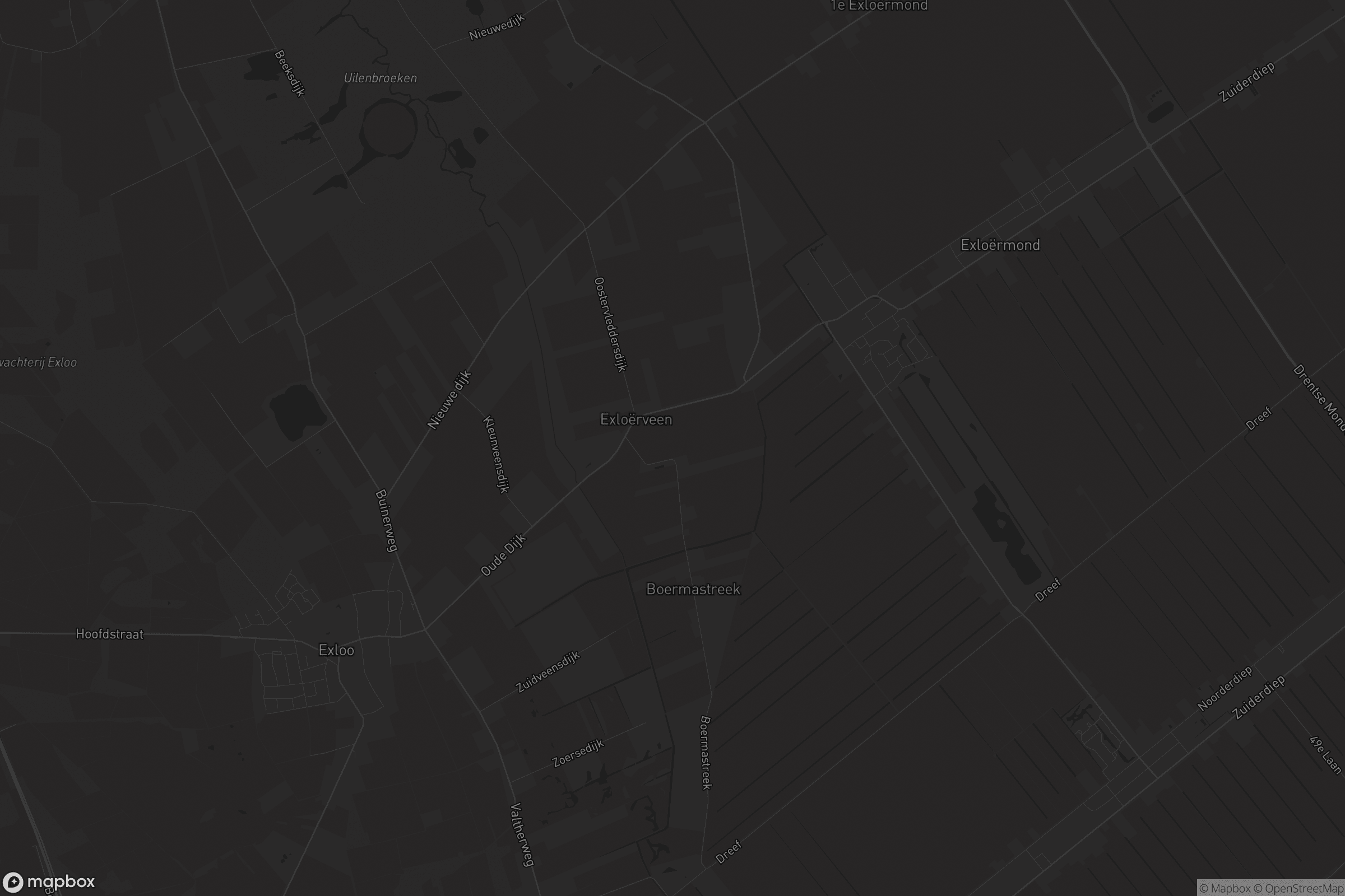 Kaart van Exloërveen