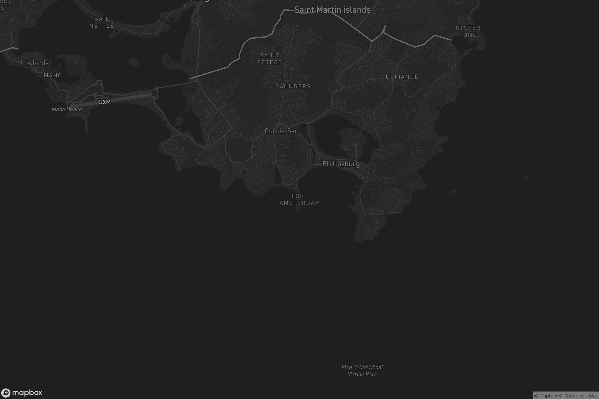 Kaart van Fort Amsterdam