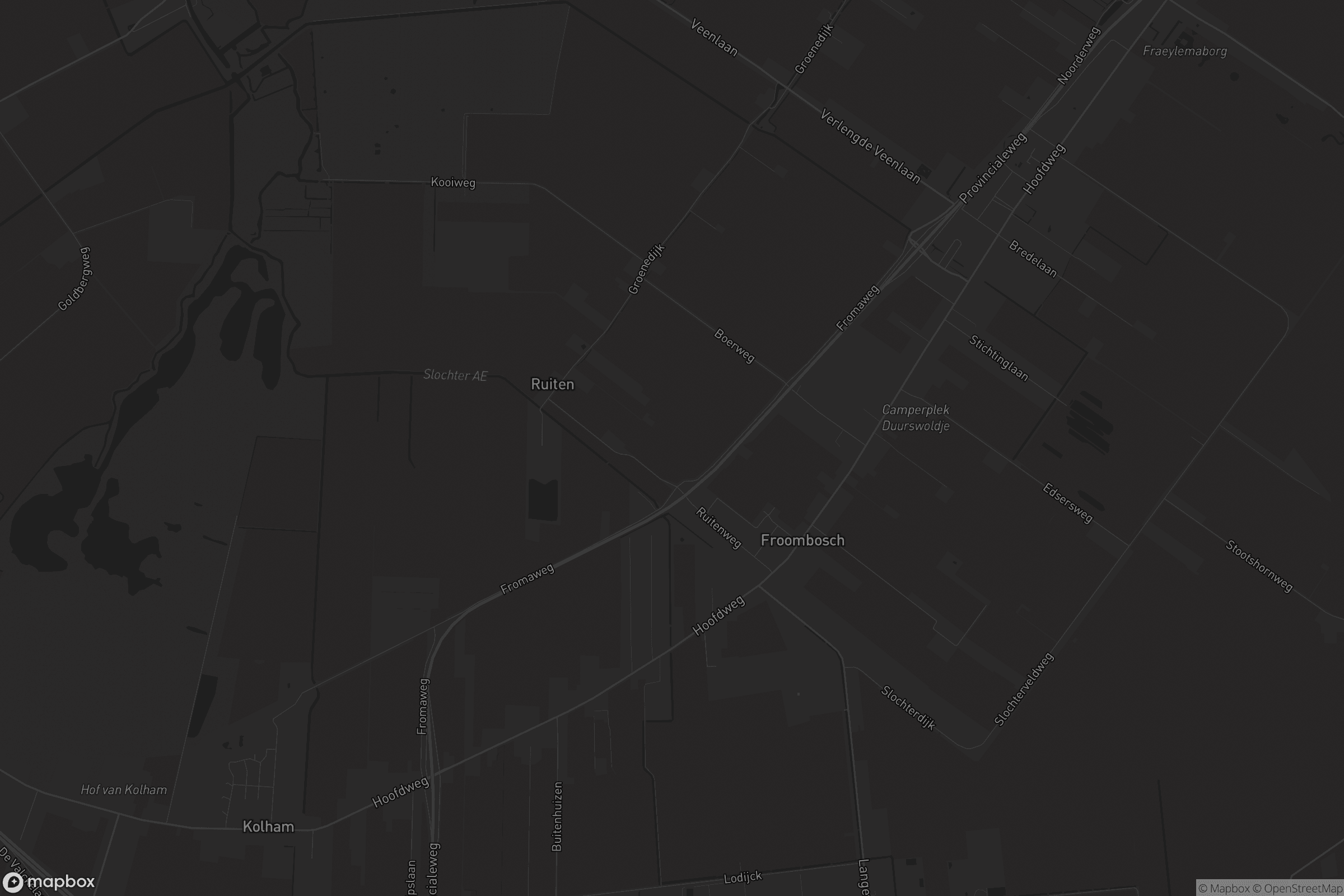 Kaart van Froombosch