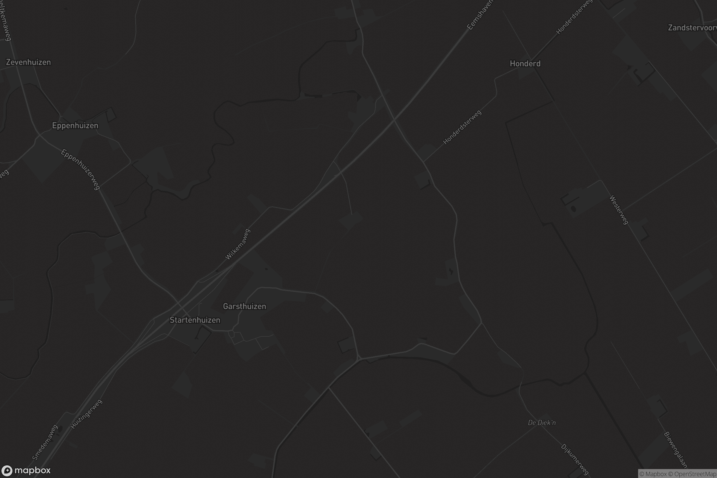 Kaart van Garsthuizen