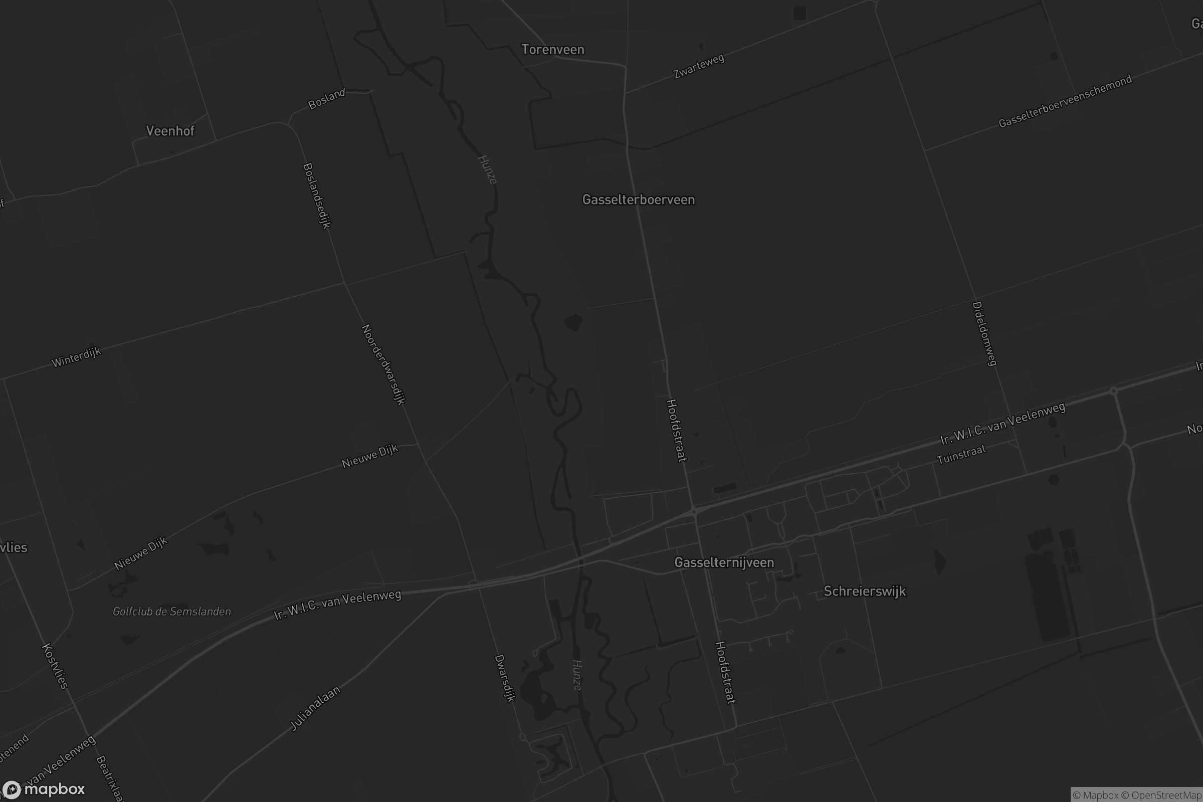 Kaart van Gasselternijveen