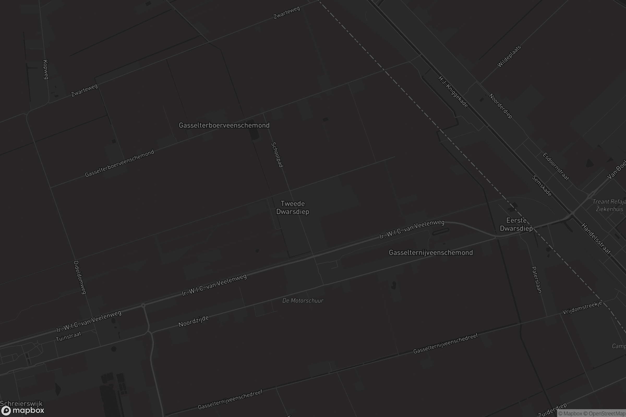 Kaart van Gasselternijveenschemond