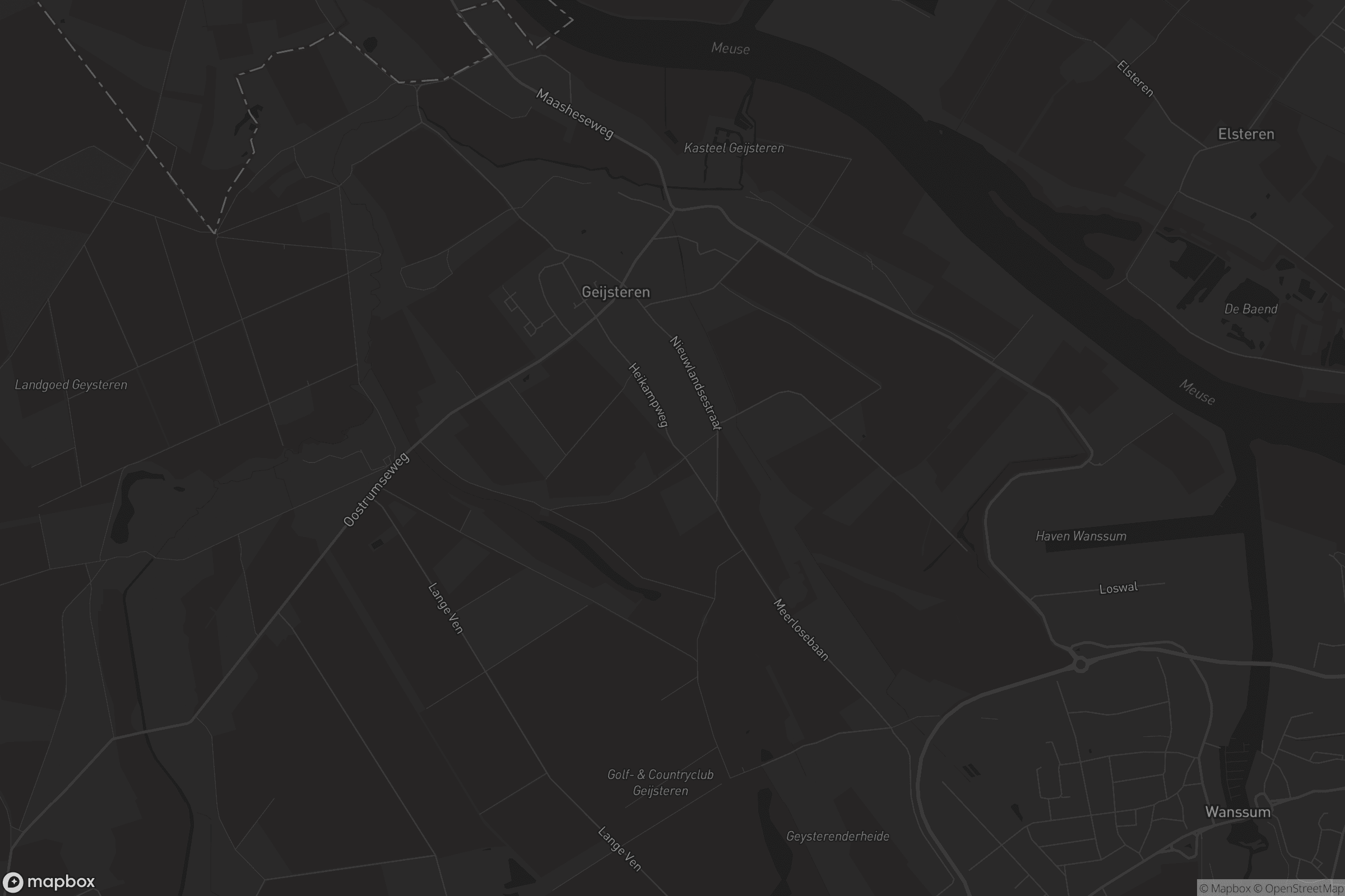 Kaart van Geijsteren