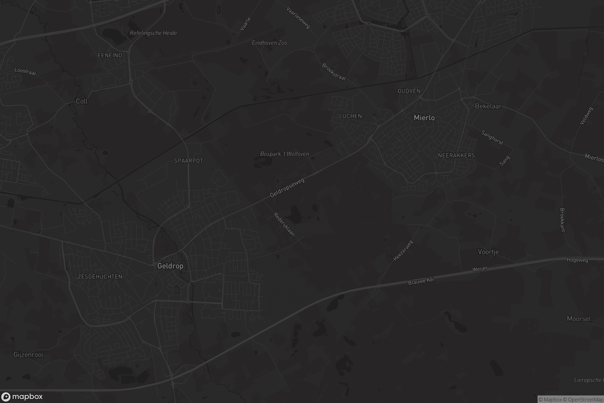Kaart van Geldrop-Mierlo