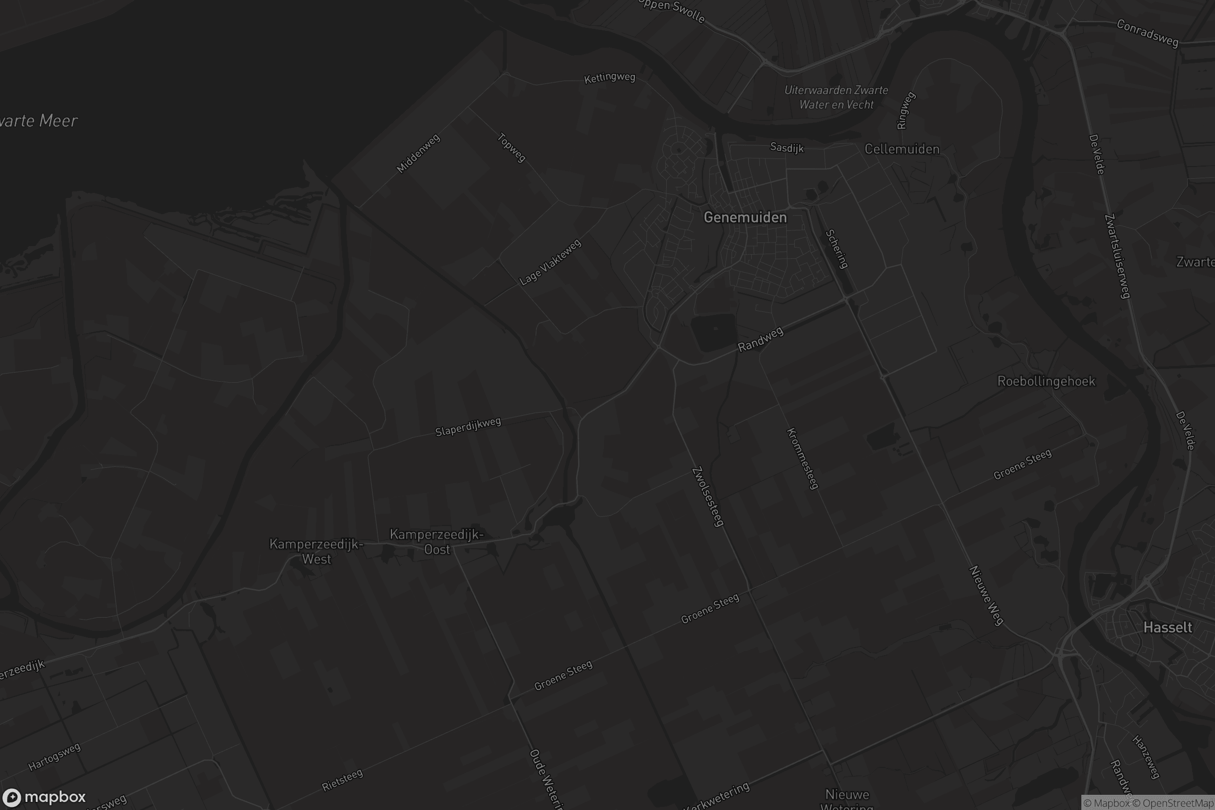 Kaart van Genemuiden