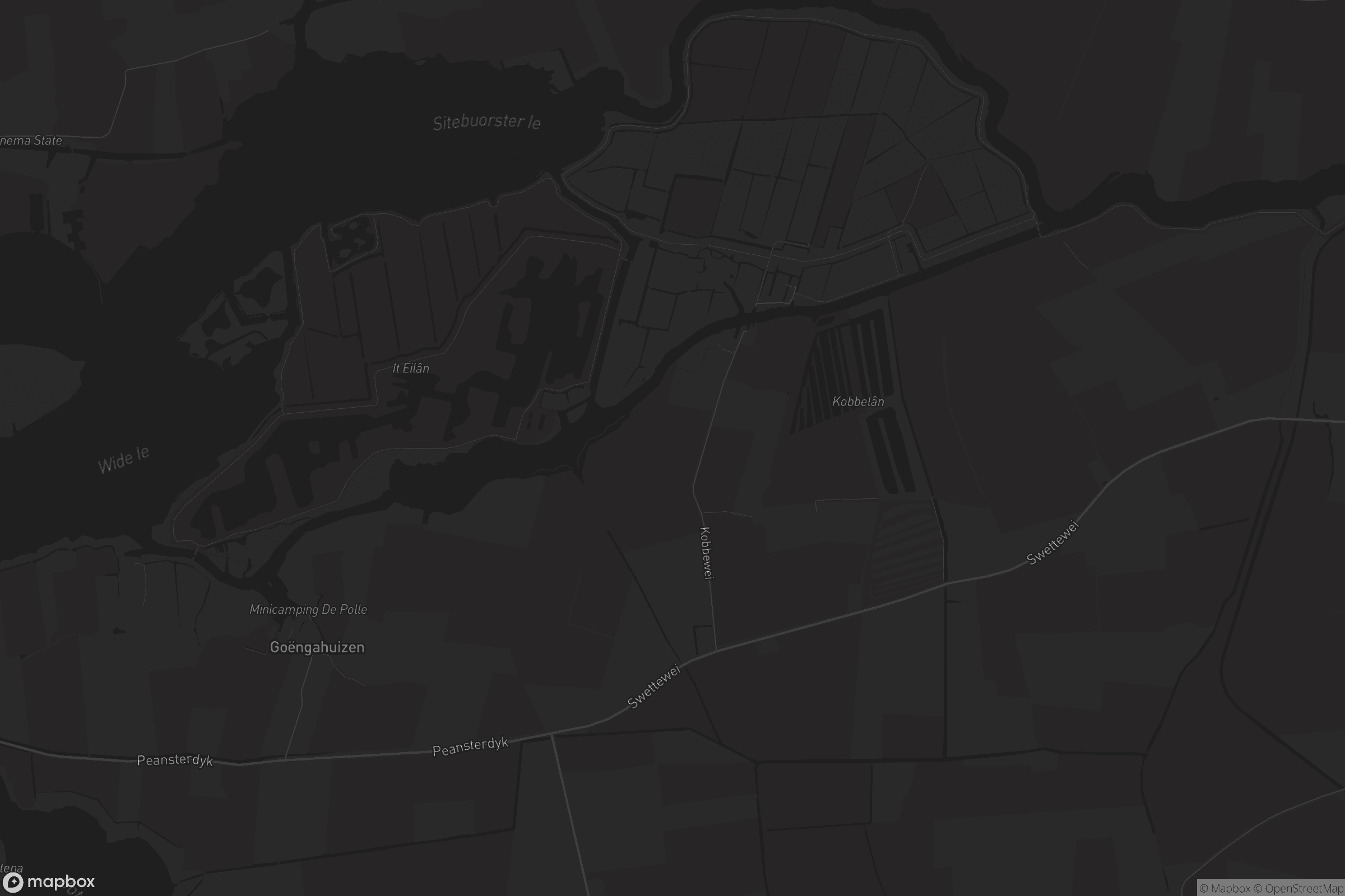 Kaart van Goëngahuizen