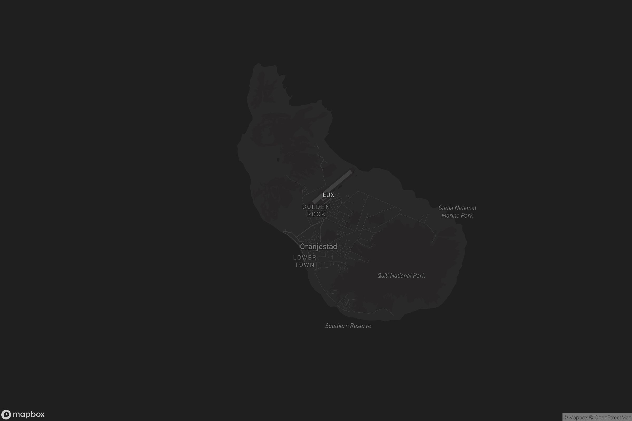 Kaart van Golden Rock