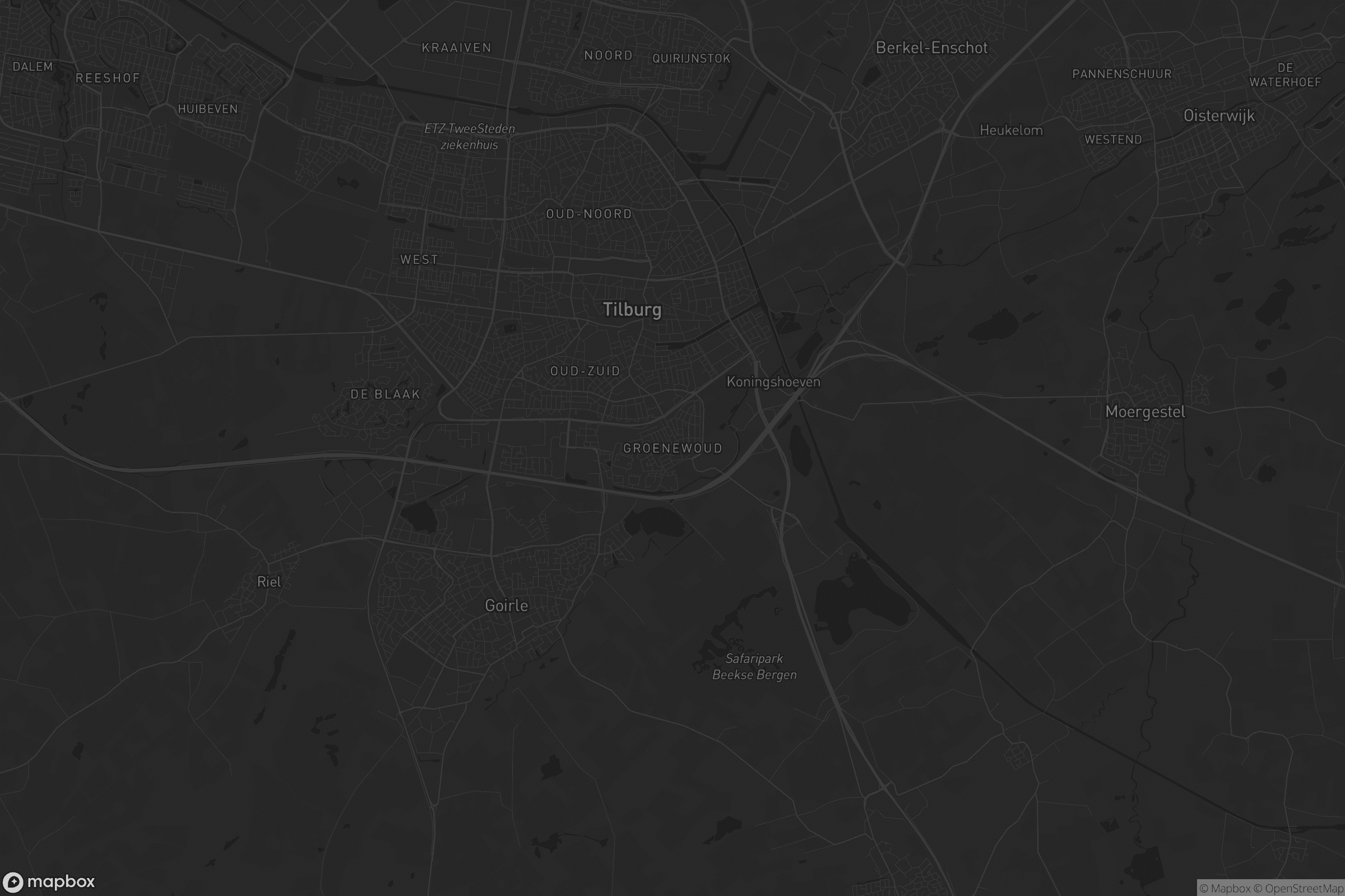 Kaart van Groenewoud