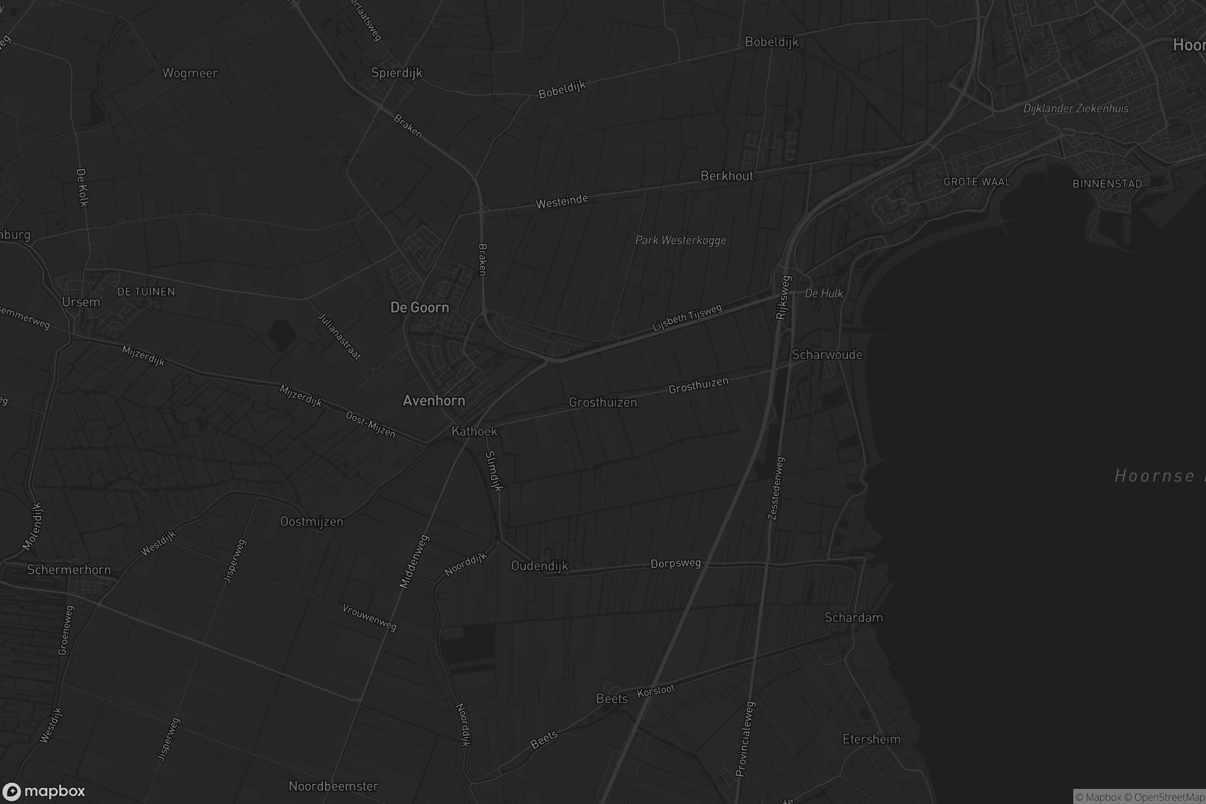 Kaart van Grosthuizen