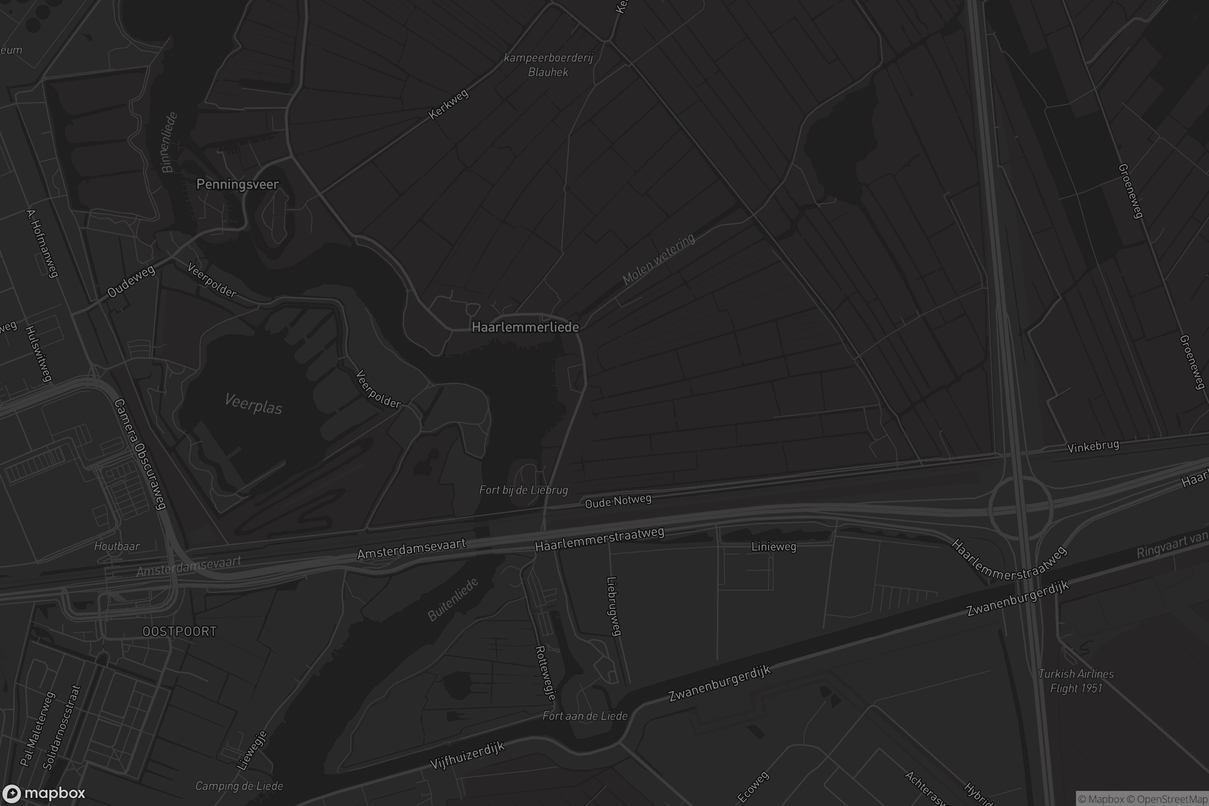 Kaart van Haarlemmerliede