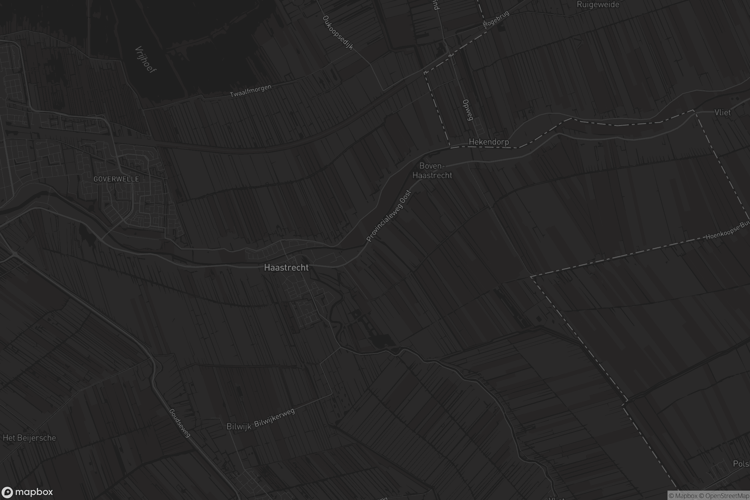 Kaart van Haastrecht