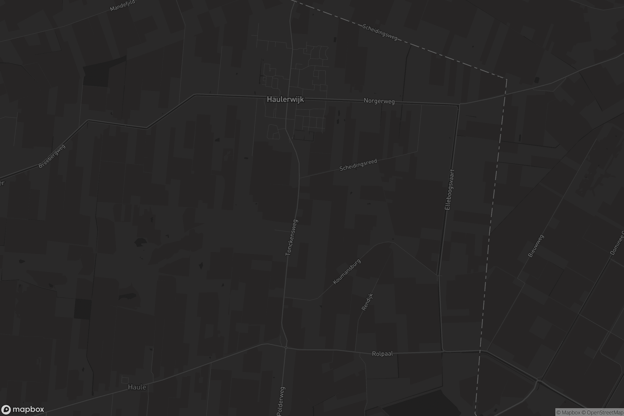 Kaart van Haulerwijk