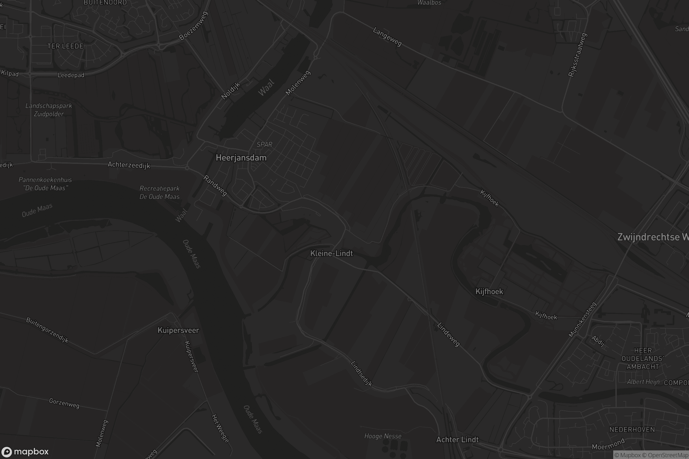 Kaart van Heerjansdam