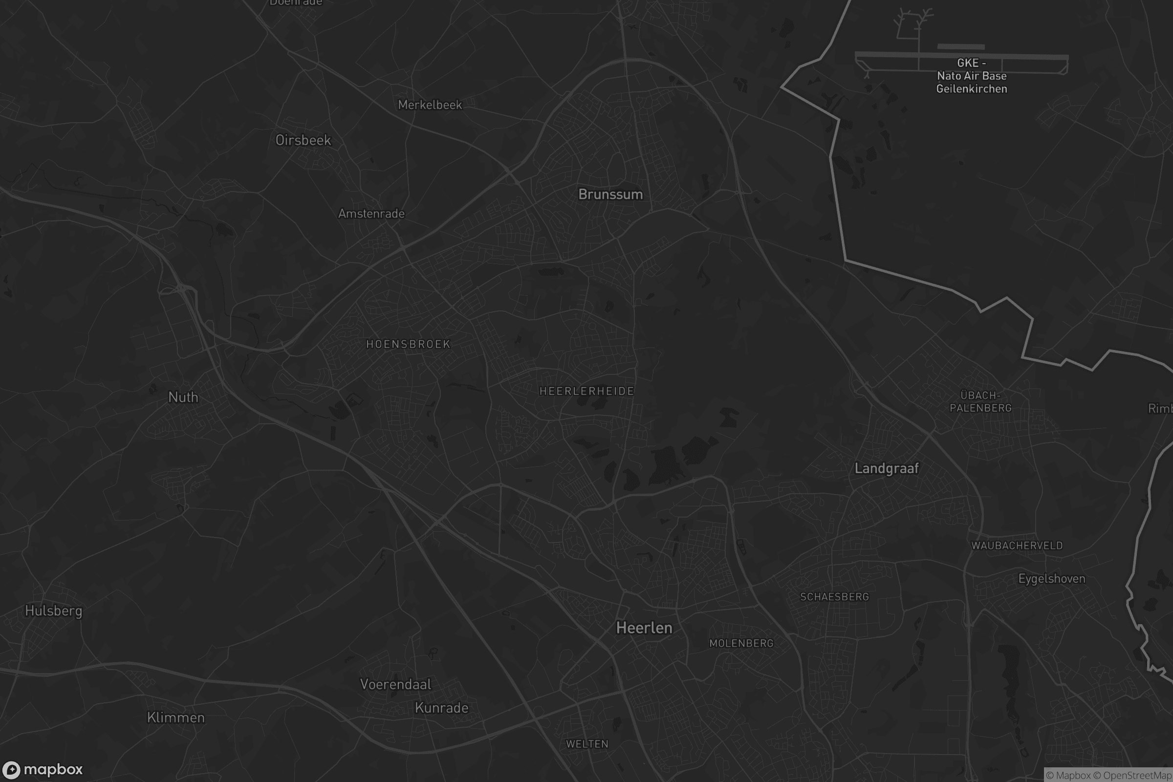 Kaart van Heerlerheide