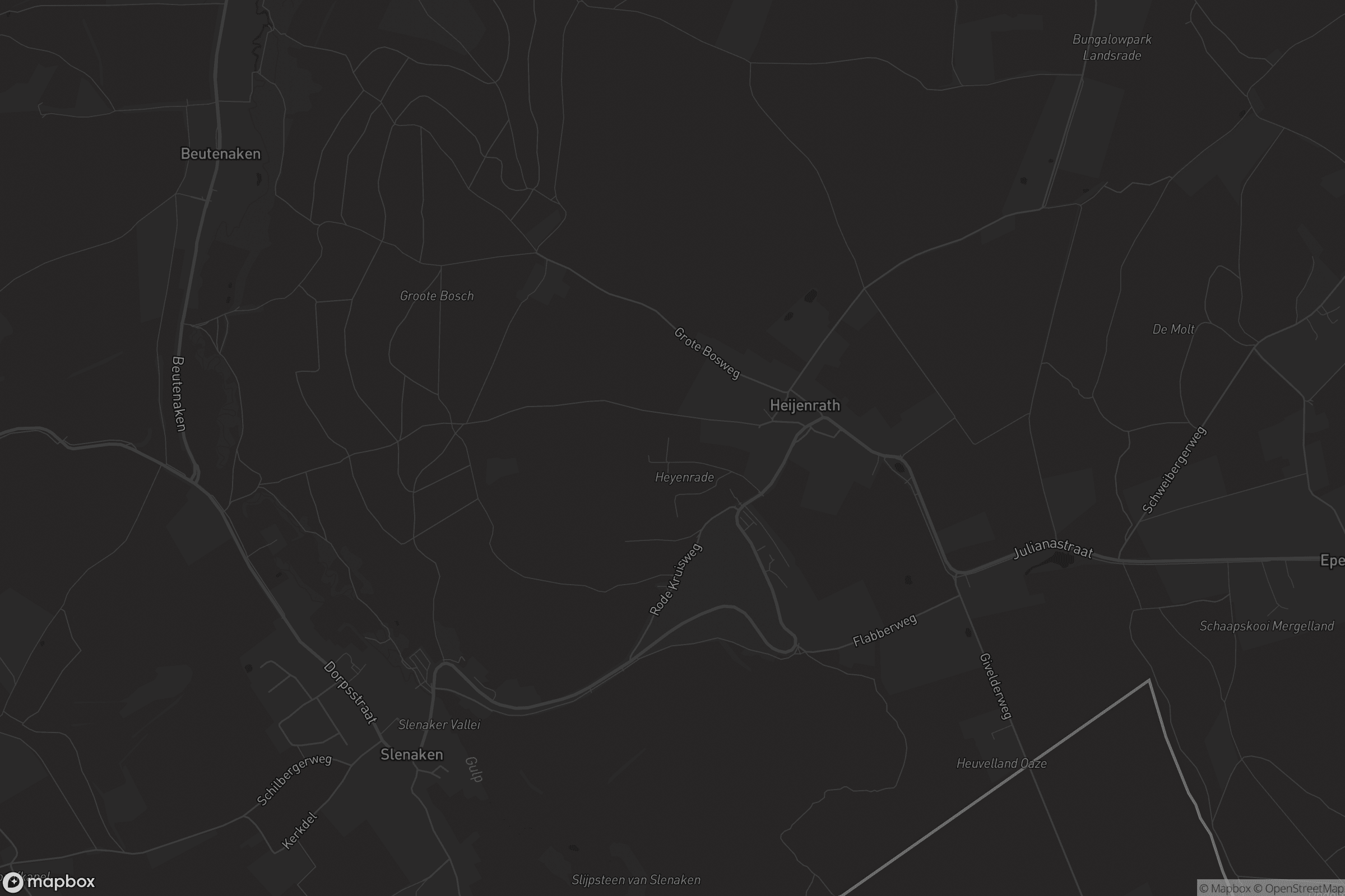 Kaart van Heijenrath