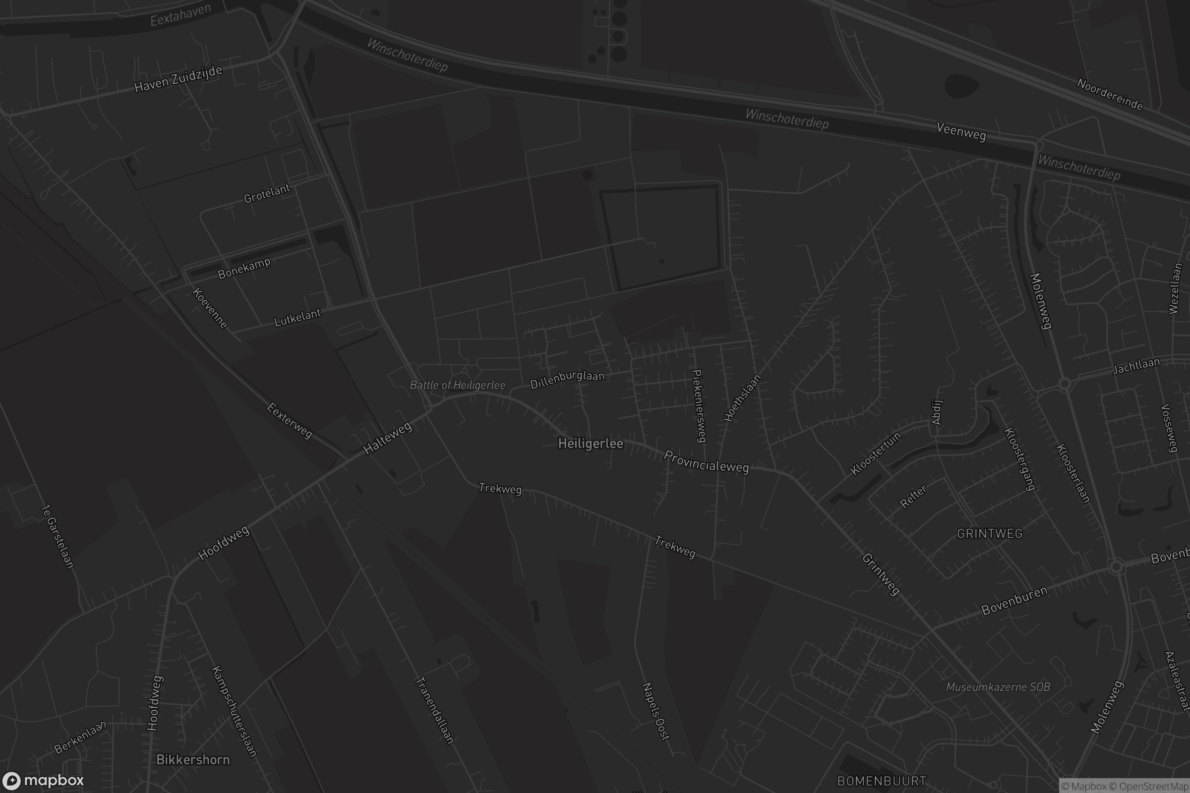 Kaart van Heiligerlee