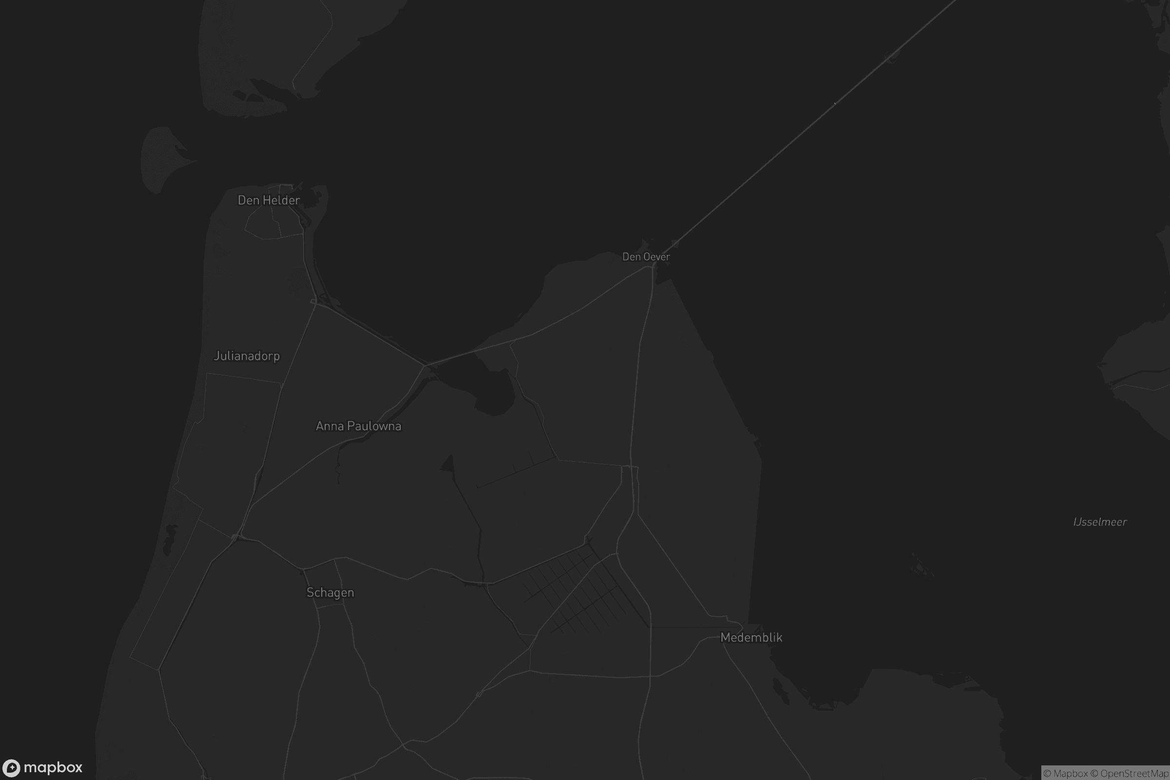 Kaart van Hollands Kroon