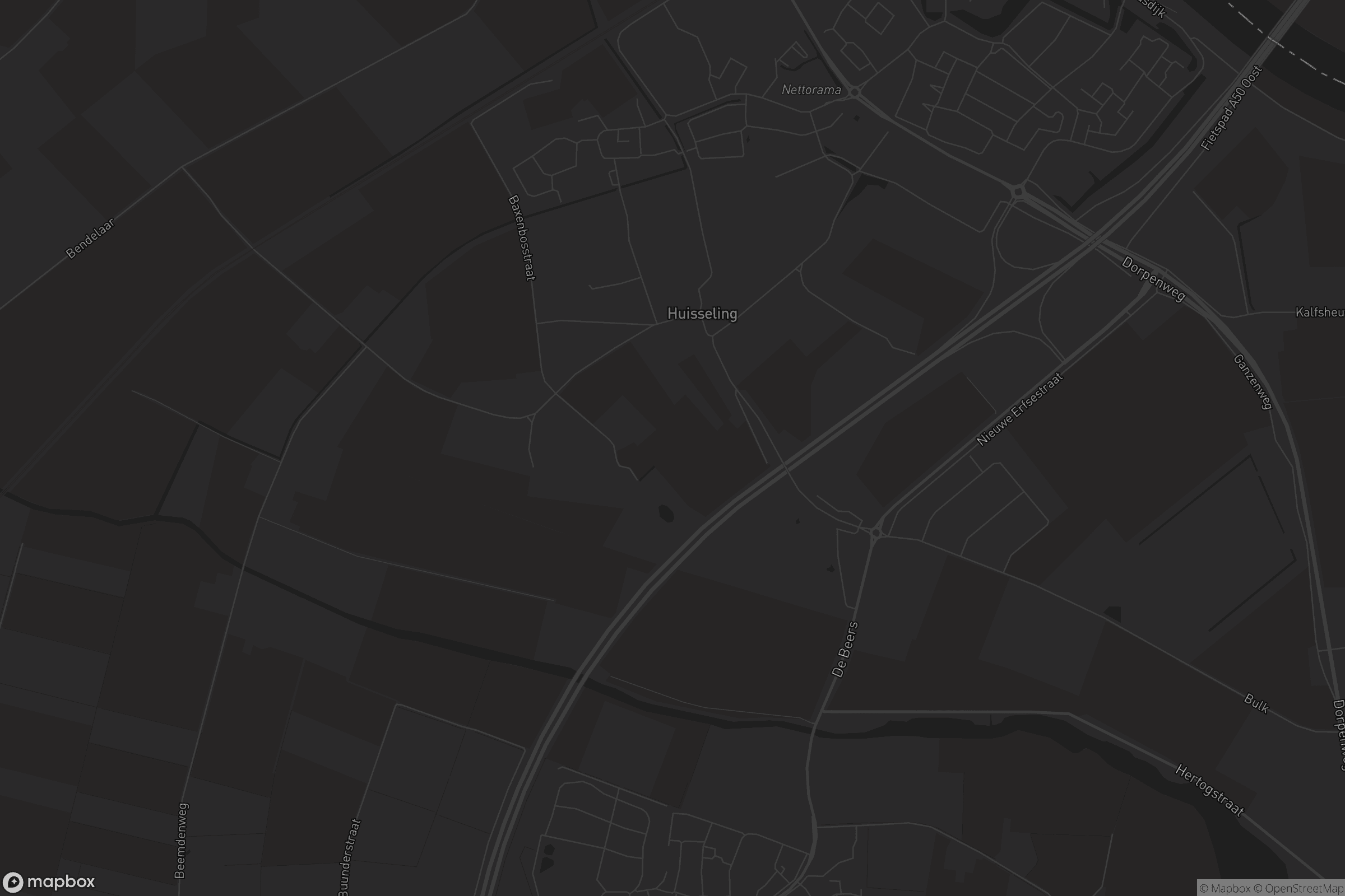 Kaart van Huisseling